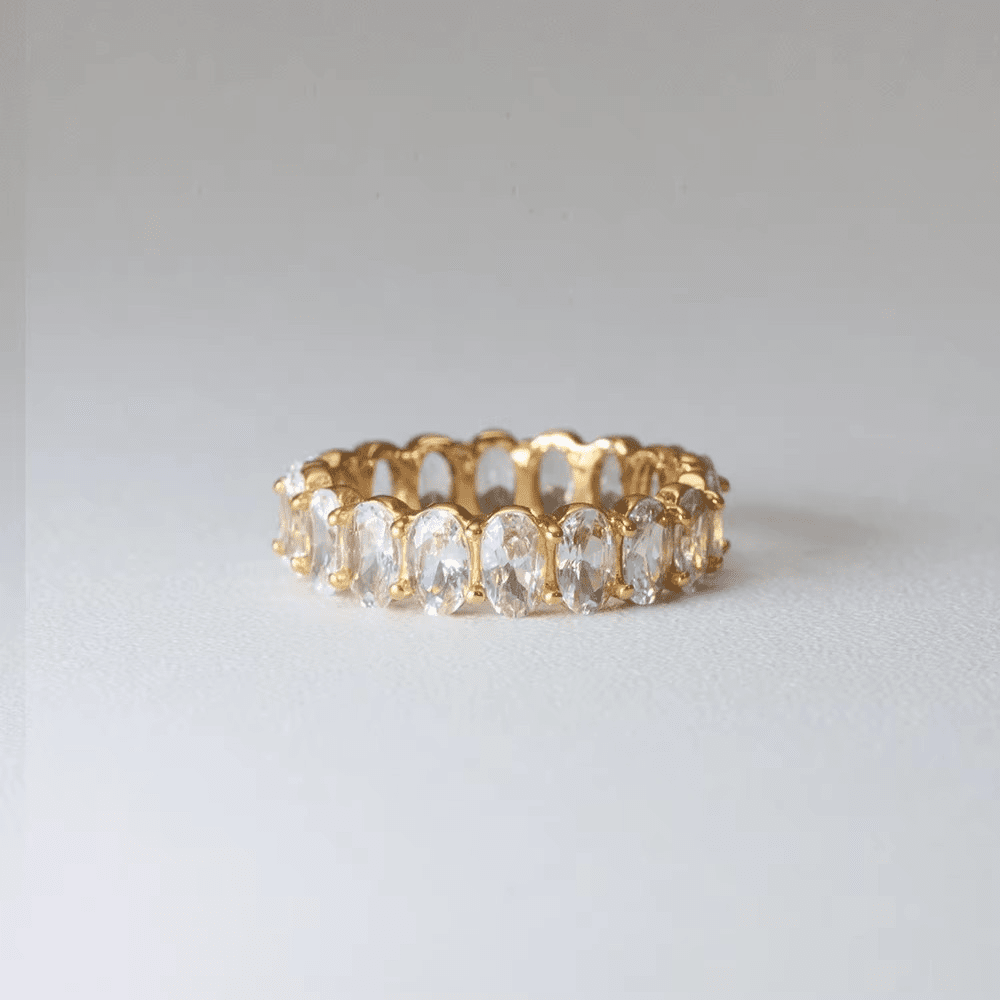 Sormus Pearl Scylla - 18k Kullattu