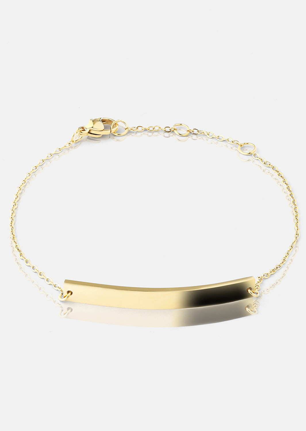 Rannekoru Sleek Elegance - 18k Kullattu