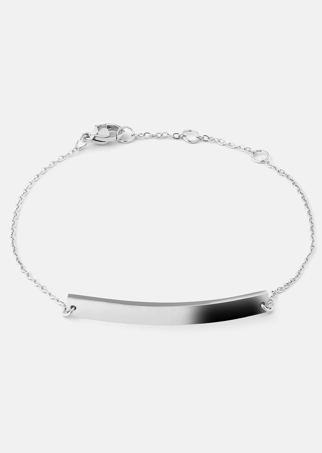 Rannekoru Sleek Elegance - Hopeoitu