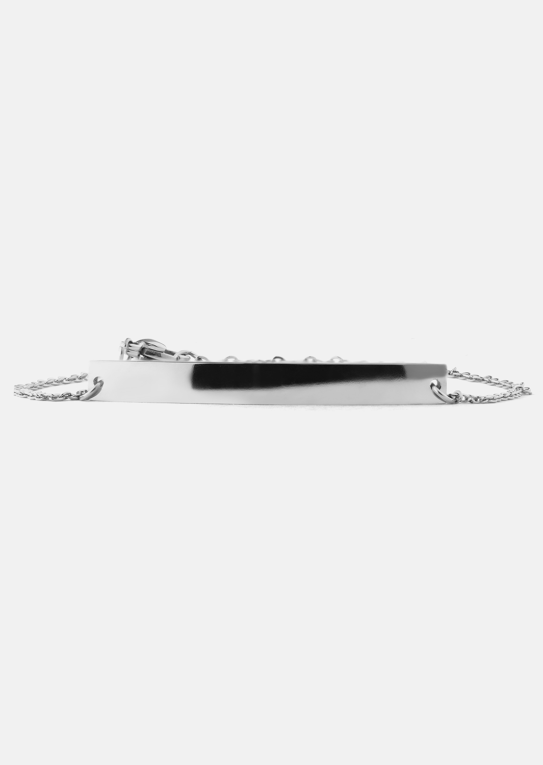 Rannekoru Sleek Elegance - Hopeoitu