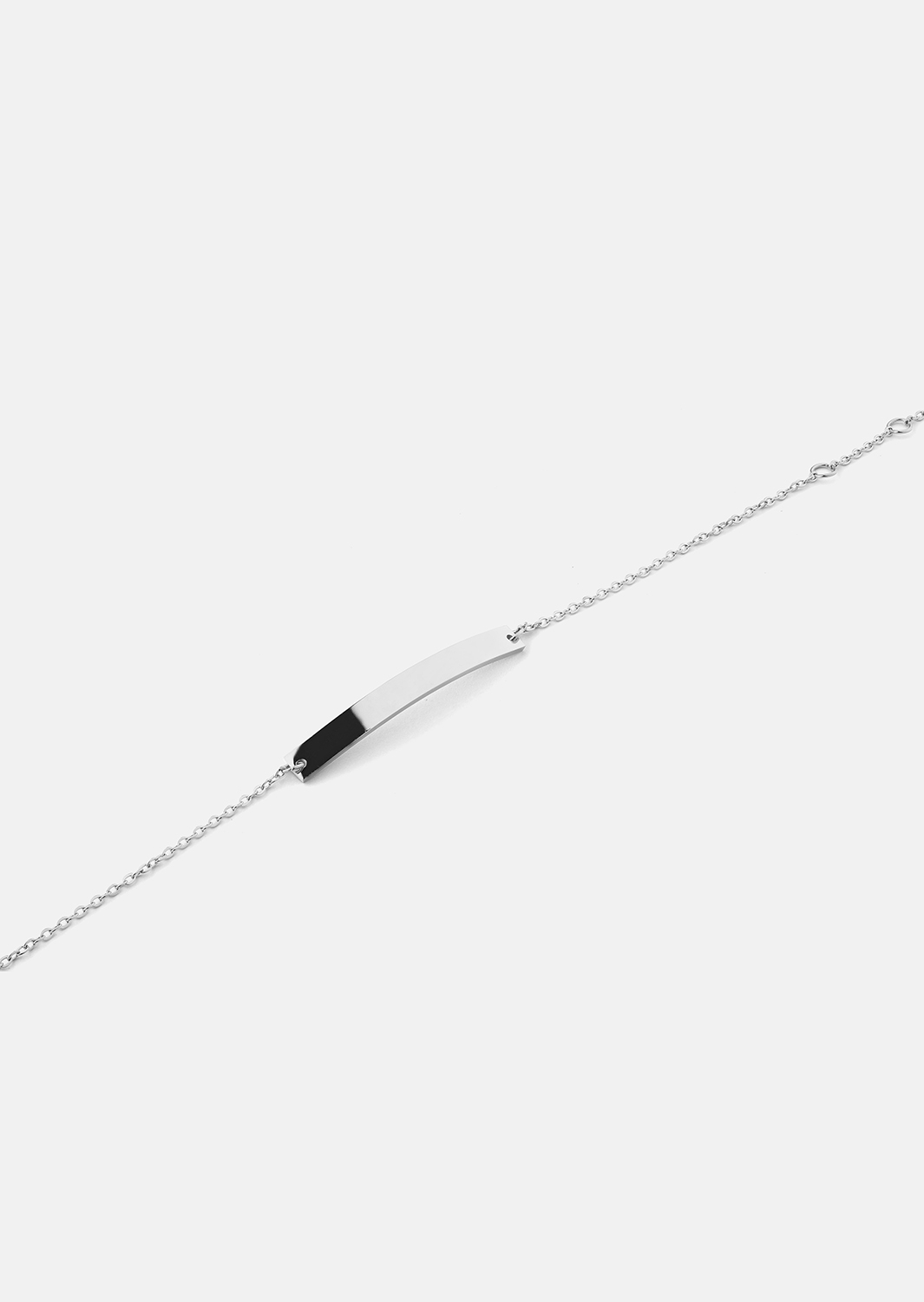Rannekoru Sleek Elegance - Hopeoitu