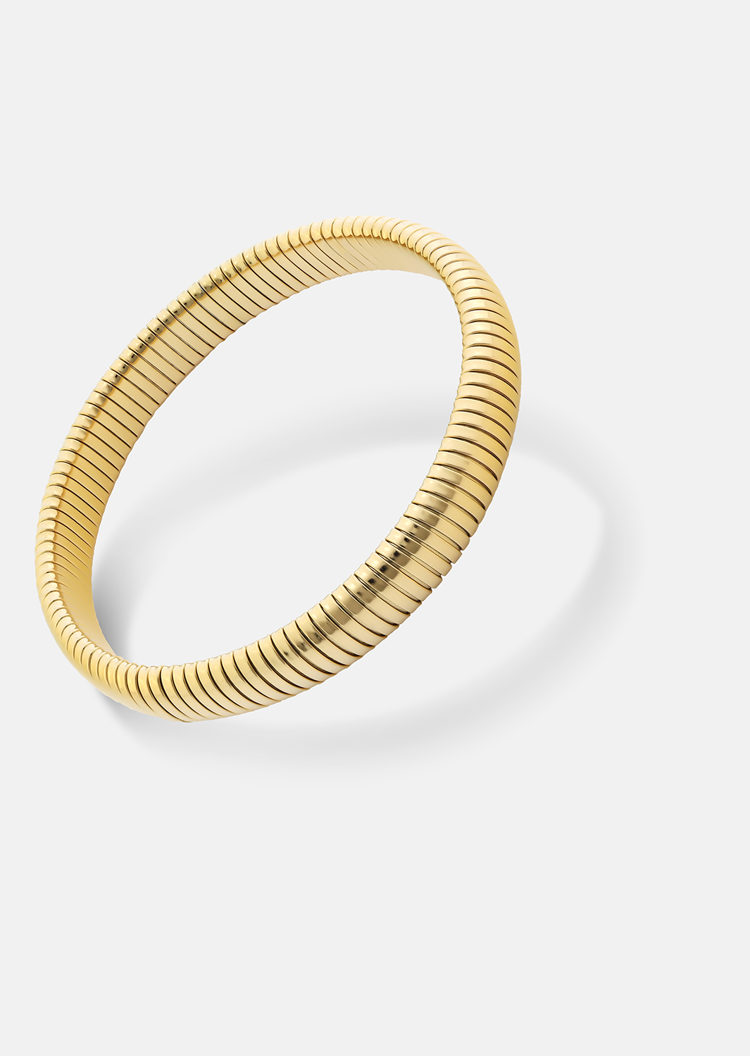 Rannekoru Sculpted Coil - 18k Kullattu