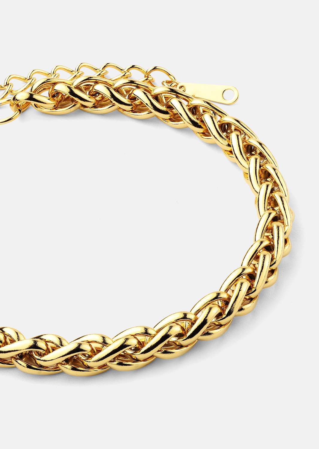 Rannekoru Twist Bold - 18k Kullattu