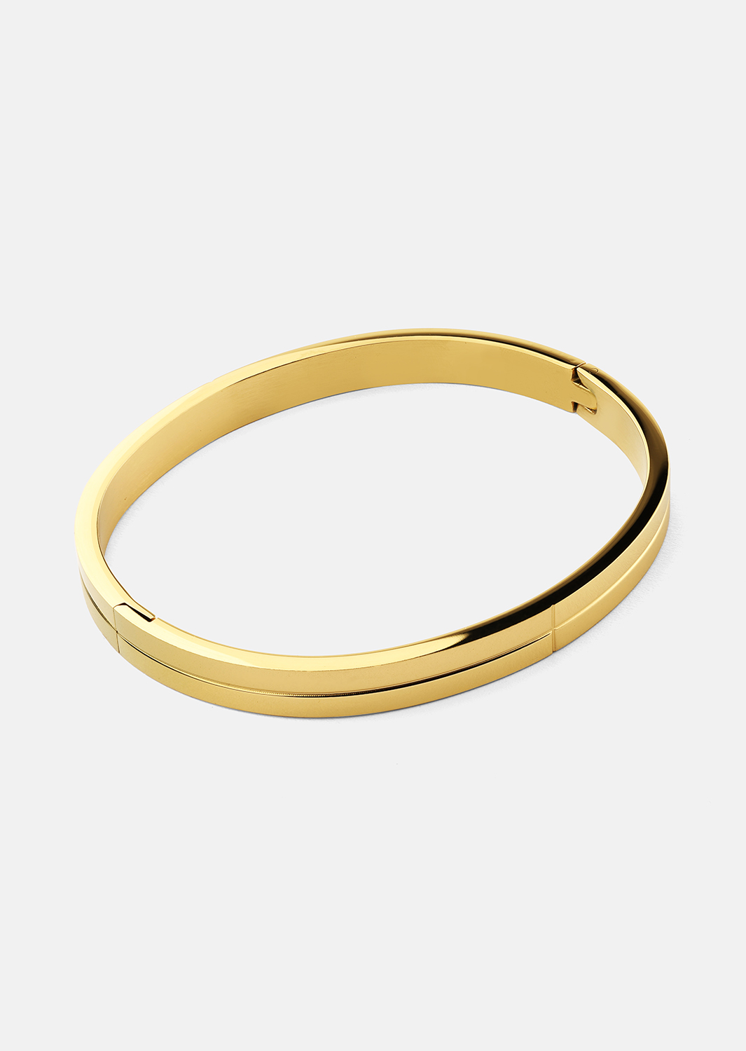 Rannekoru Linea Gold Bangle - 18k Kullattu