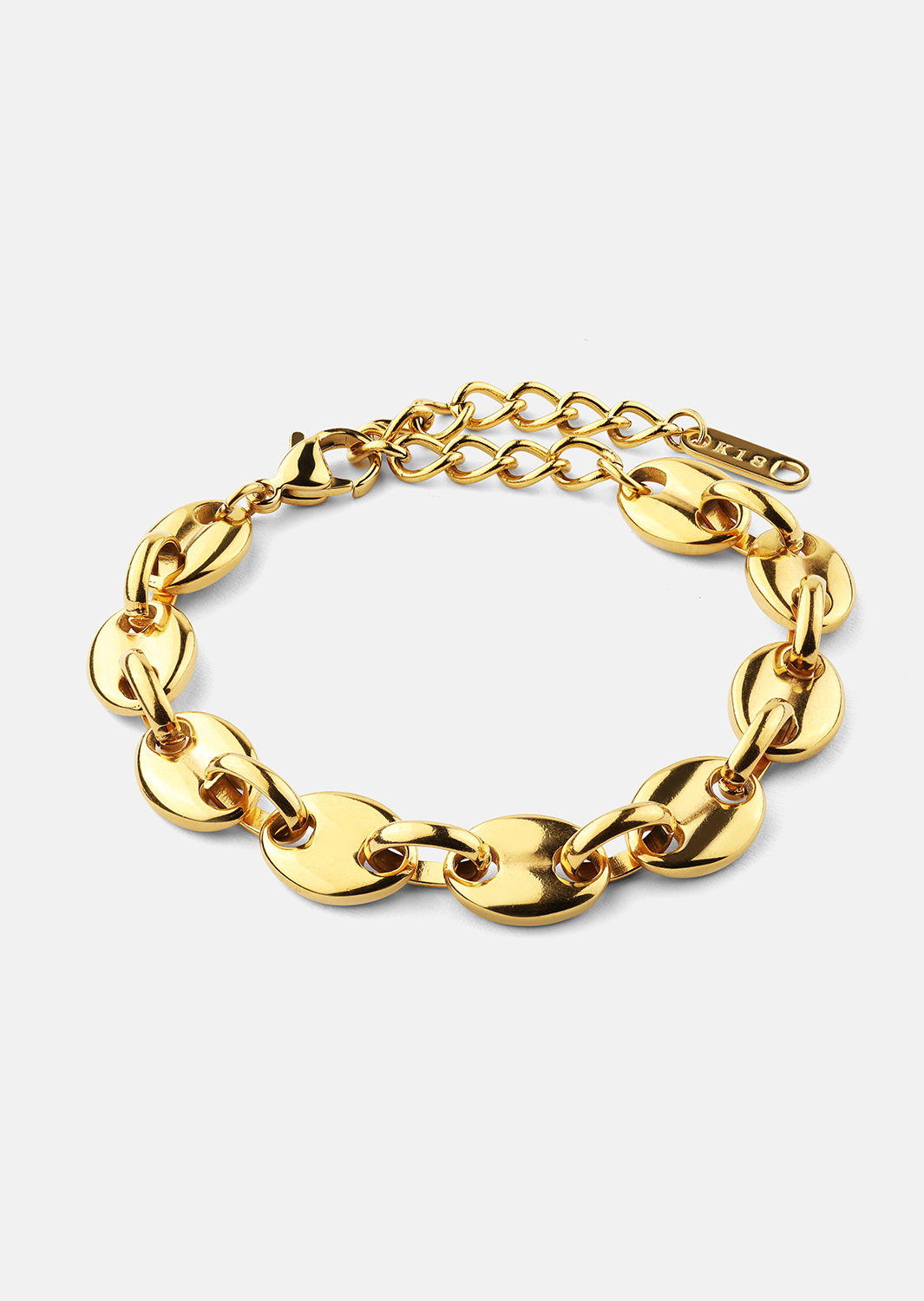 Rannekoru Bold Chain - 18k Kullattu