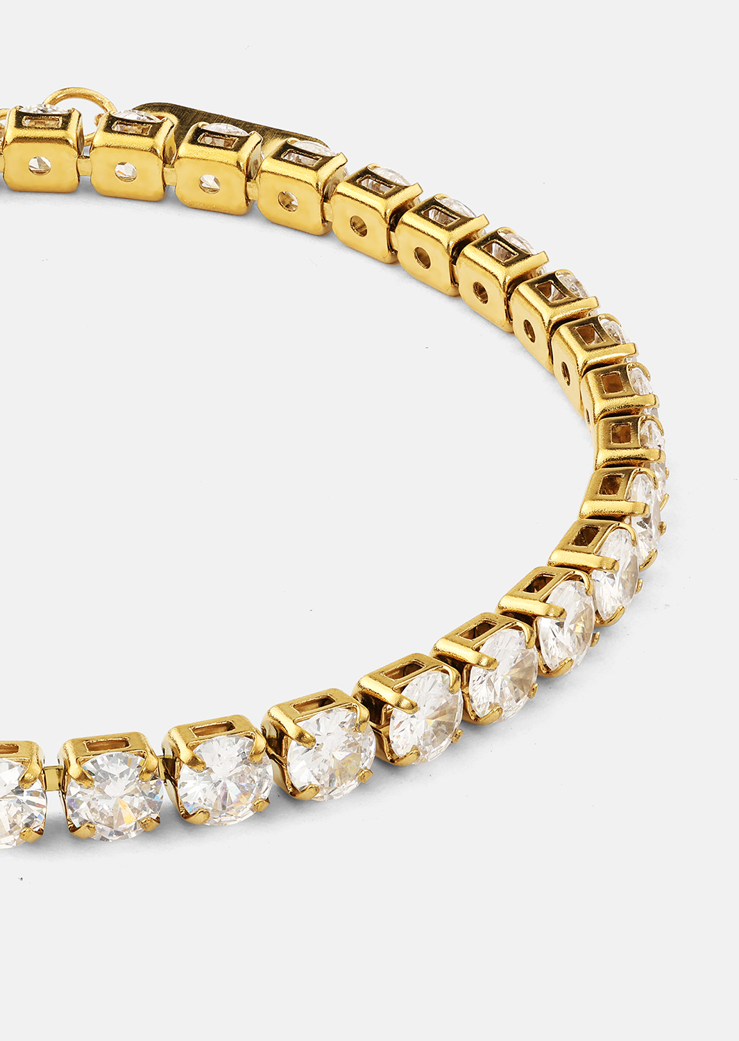 Rannekoru Gloria Band 4mm - 18k Kullattu