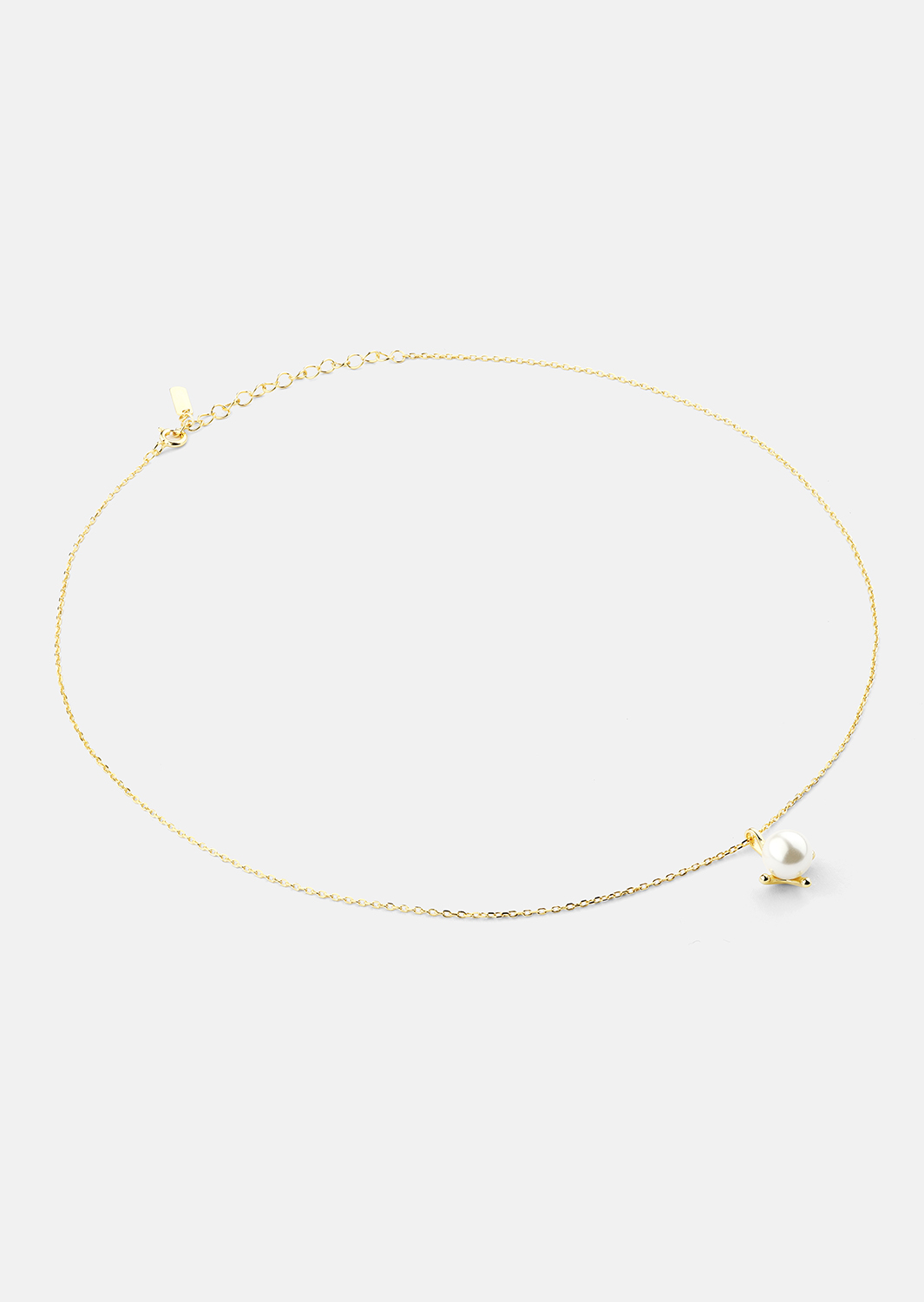 Kaulakoru North Pearl - 18k Kullattu