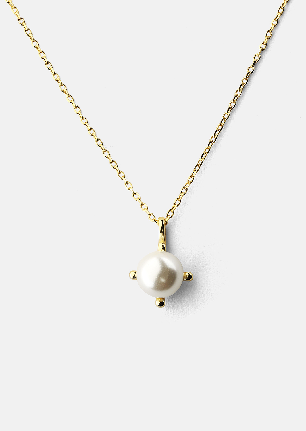 Kaulakoru North Pearl - 18k Kullattu
