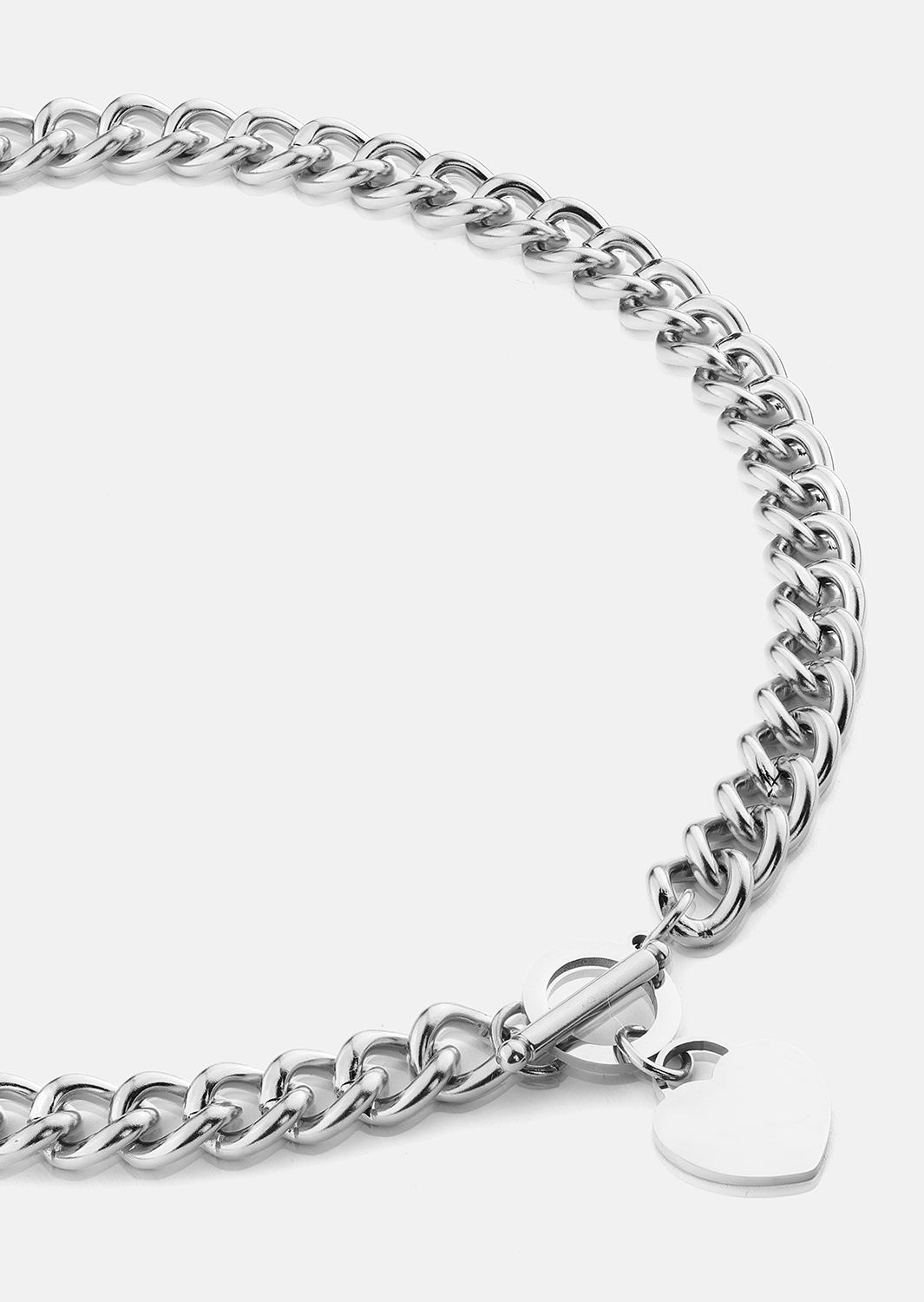 Luxe Circle Charm Necklace - Hopeoitu