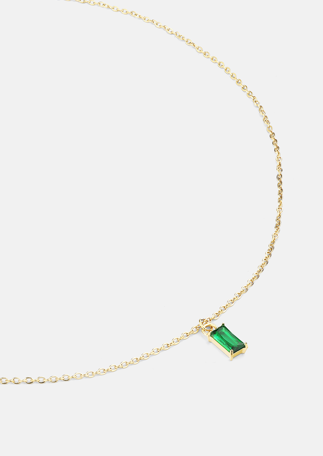 Kaulakoru Emeraldis - 18k Kullattu