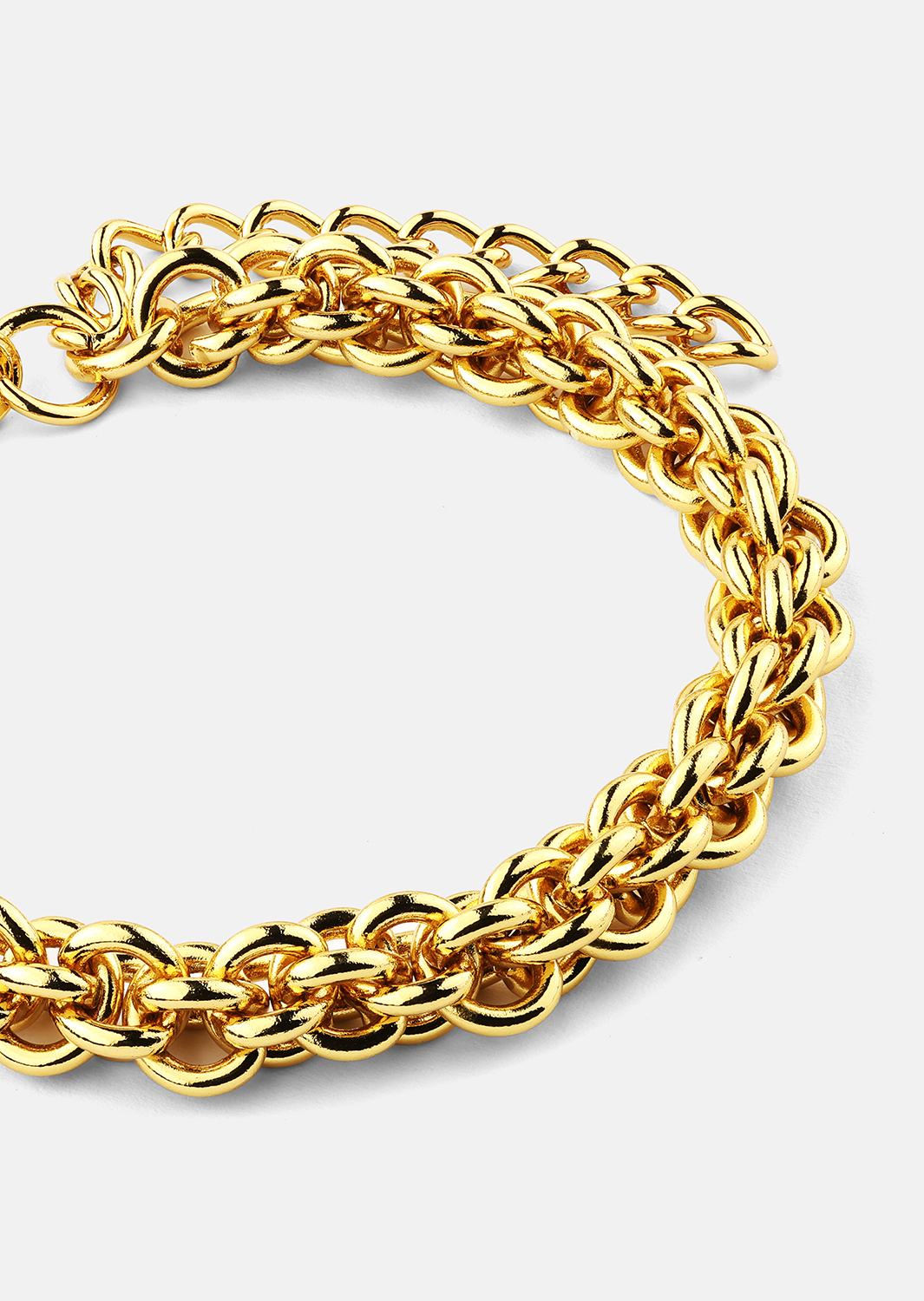 Rannekoru Royal Braid - 18k Kullattu