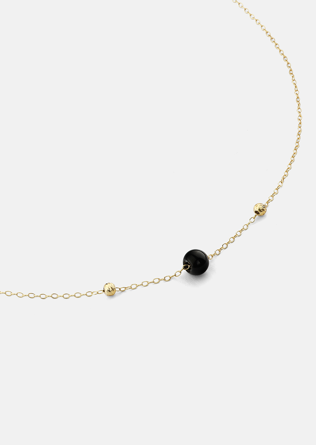 Kaulakoru Noir Sphere - 18k Kullattu