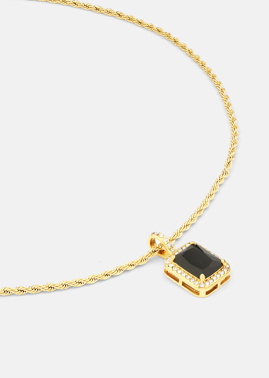 Kaulakoru Black Luxe - 18k Kullattu