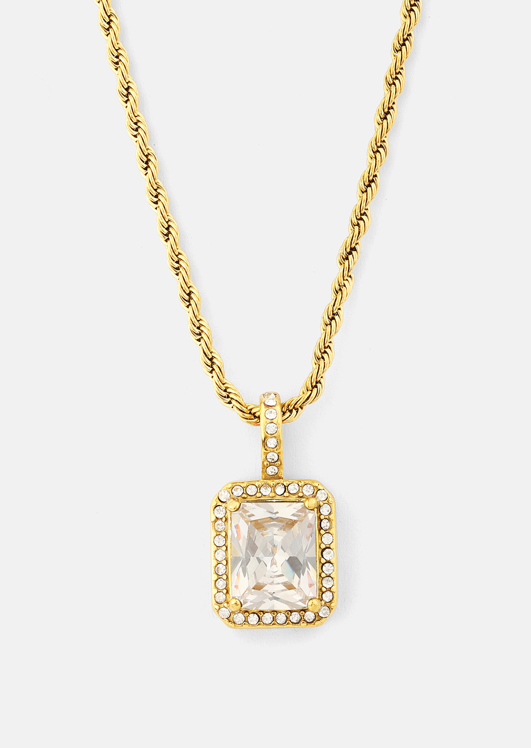 Kaulakoru White Luxus - 18k Kullattu