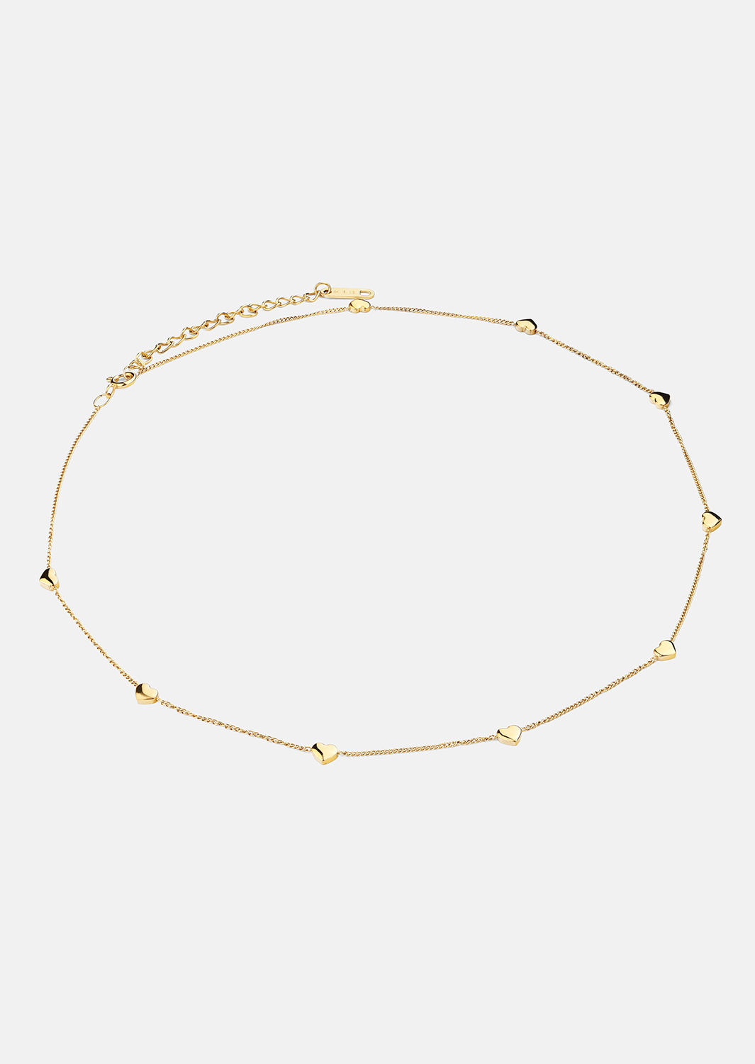 Kaulakoru Golden Hearts - 18k Kullattu