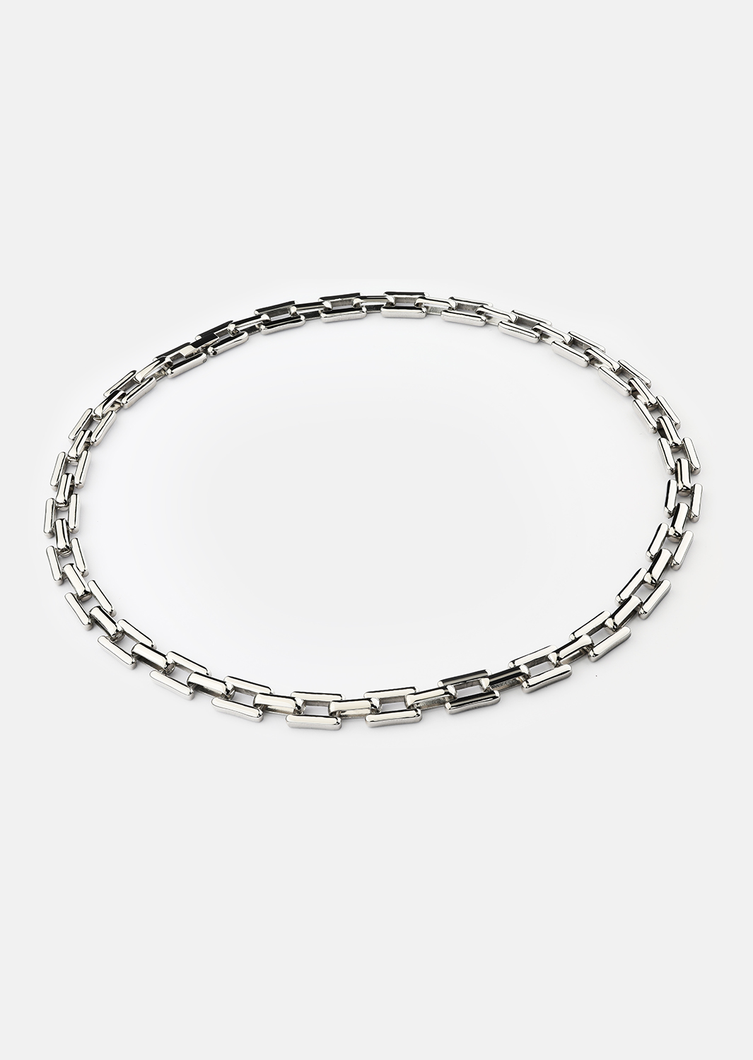 Kaulakoru Chain Link – Hopeoitu
