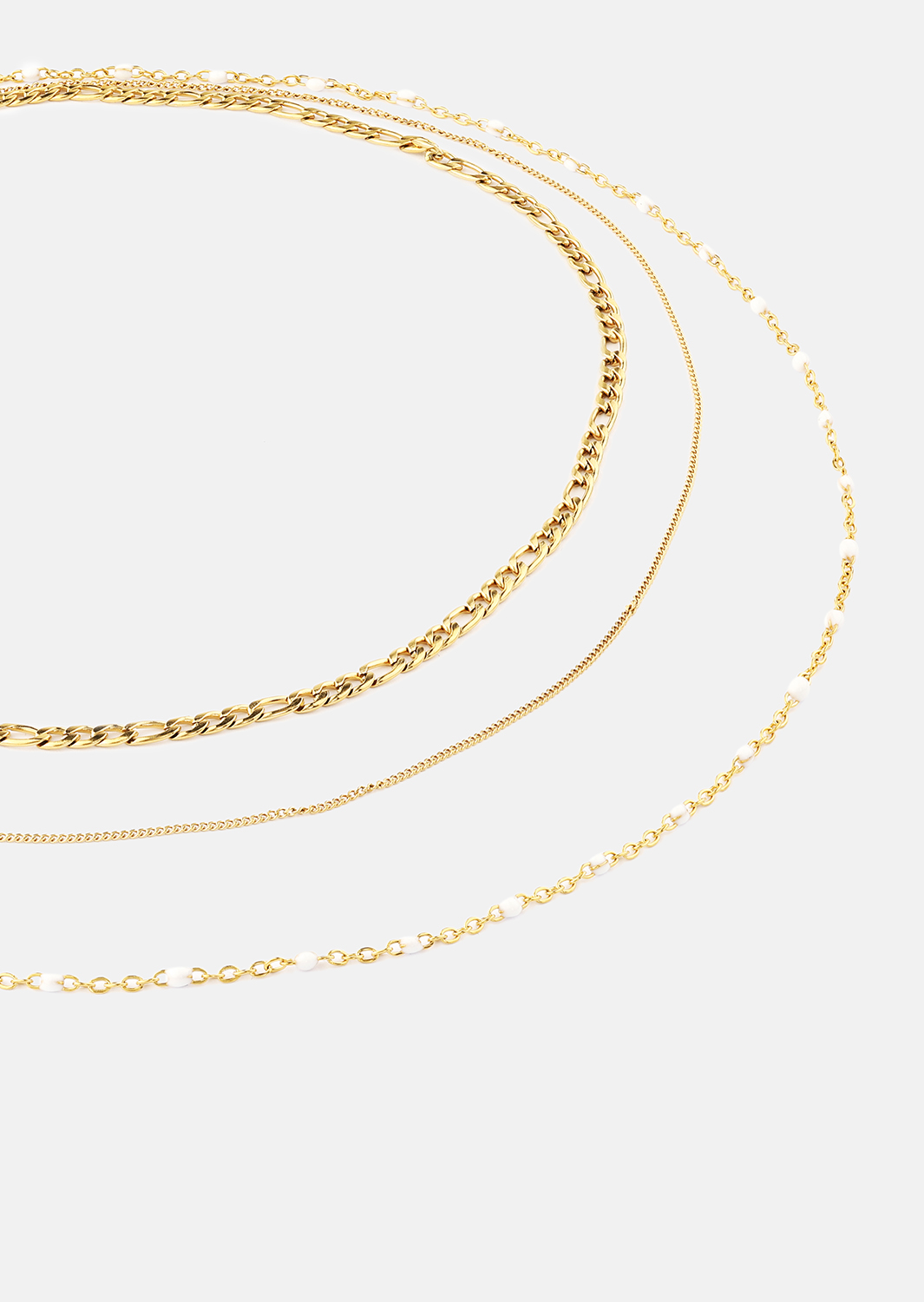Kaulakoru Layered Elegance - 18k Kullattu