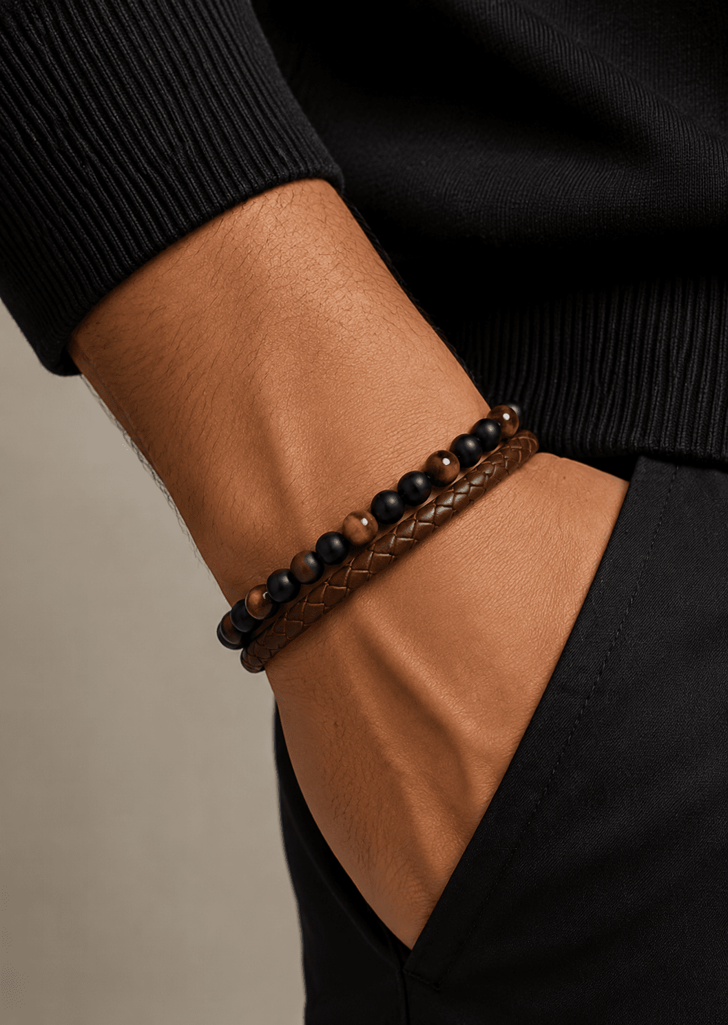Nahkarannekoru Luxe Tangle