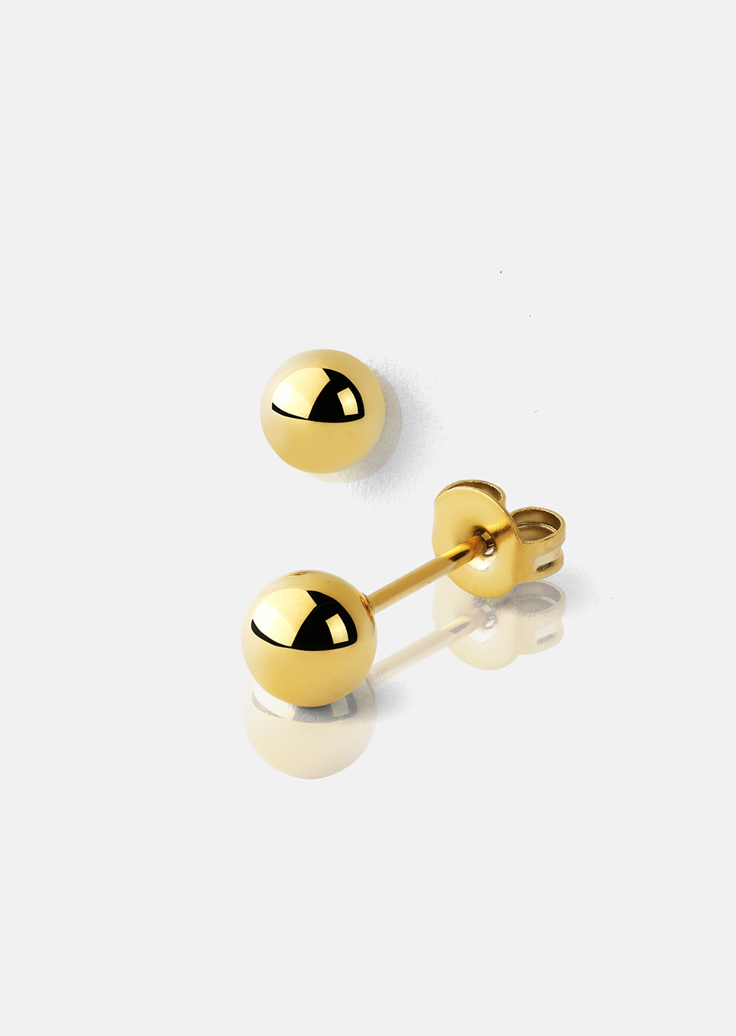 Timeless Orb Earrings - 18k Kullatut