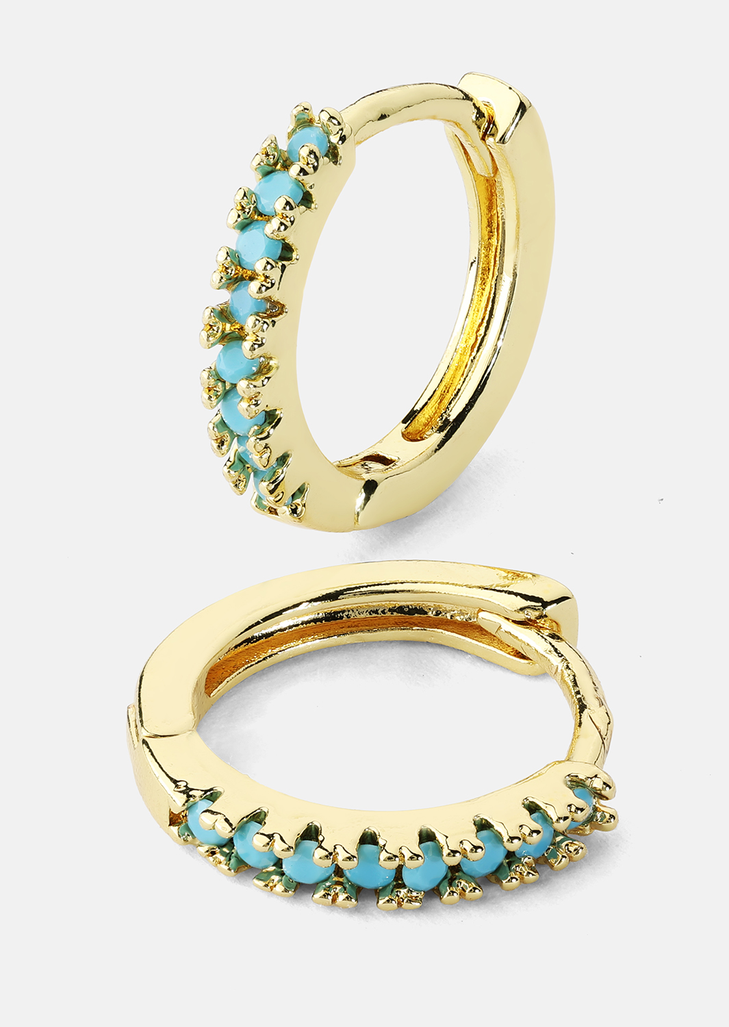 Korvakoru Aitana Sininen - 18k Gold Plated