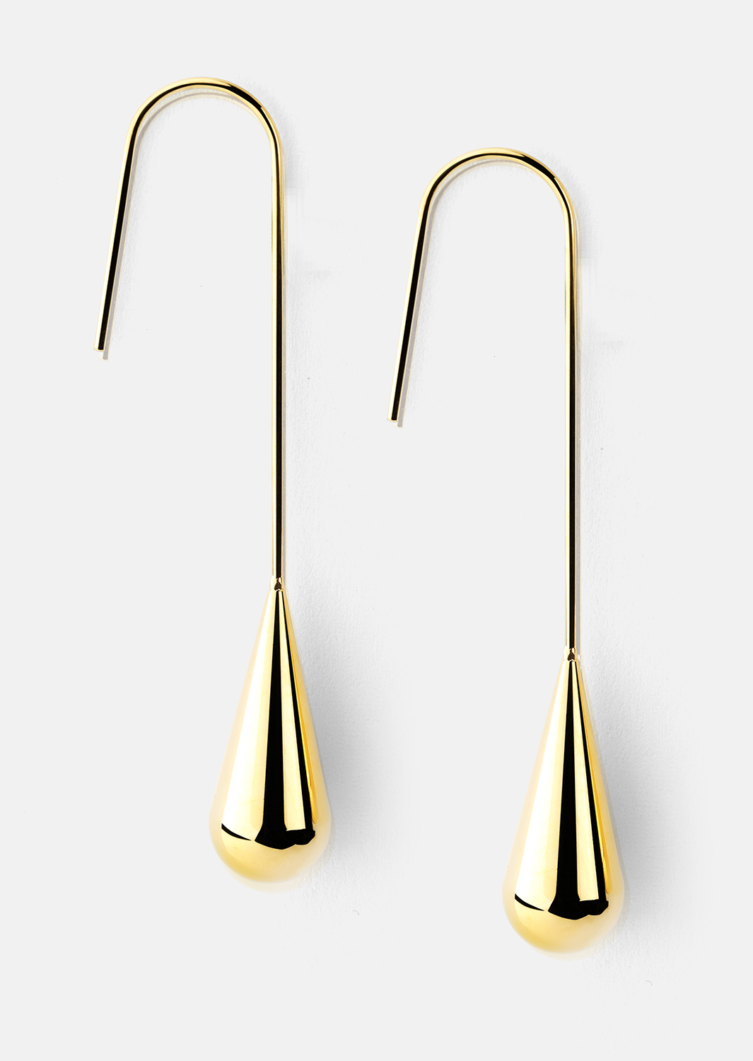 Korvakoru Golden Drop Elegance - 18k Kullattu