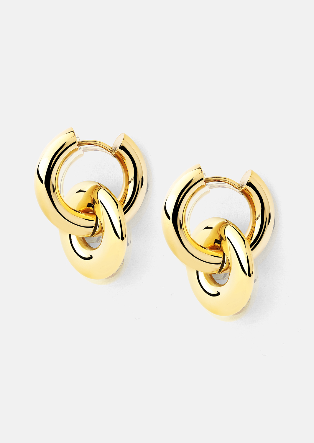 Korvakorut Chunky Link – 18k Kullatut