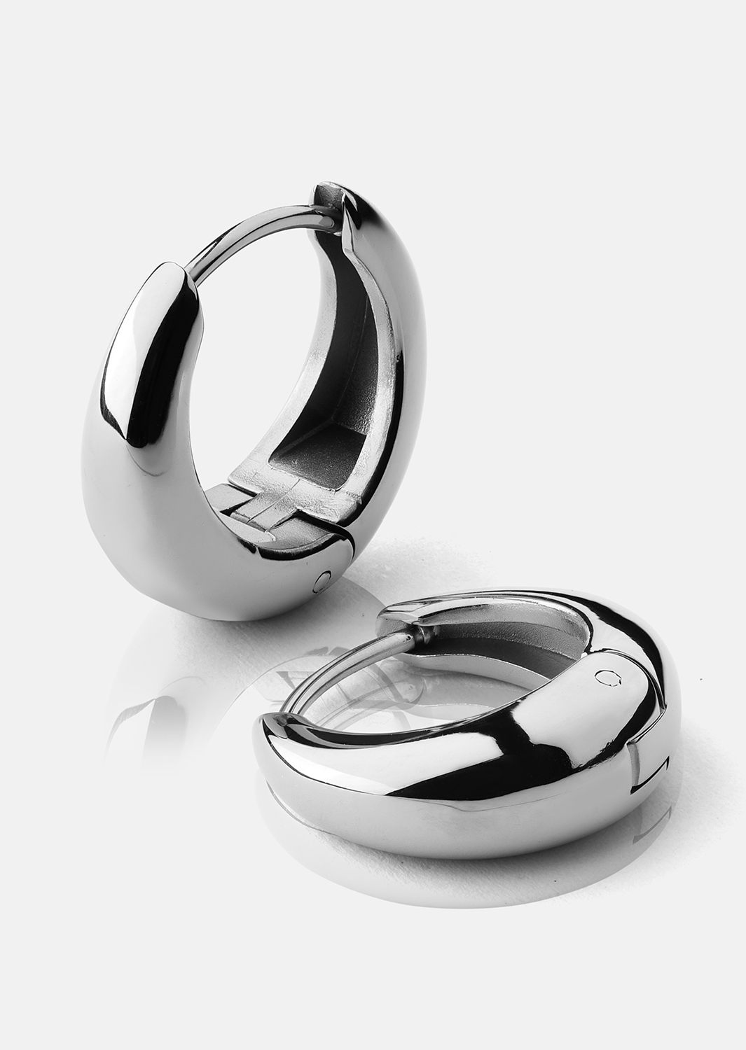 Korvakorut Bold mini – Hopeoitut
