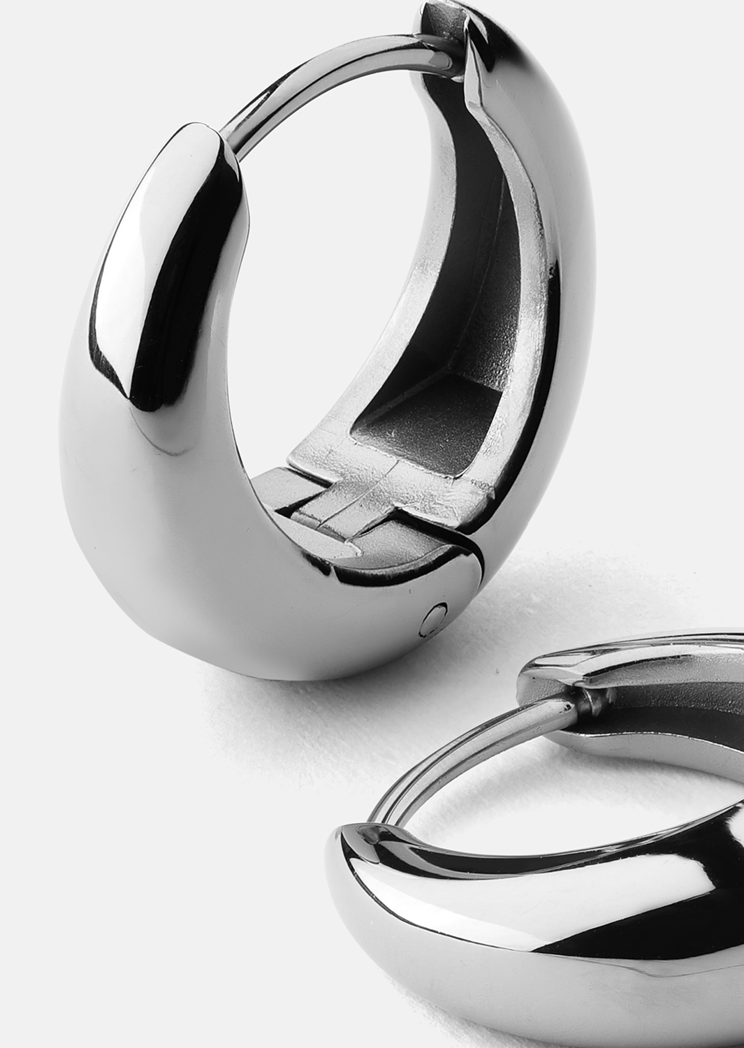 Korvakorut Bold mini – Hopeoitut
