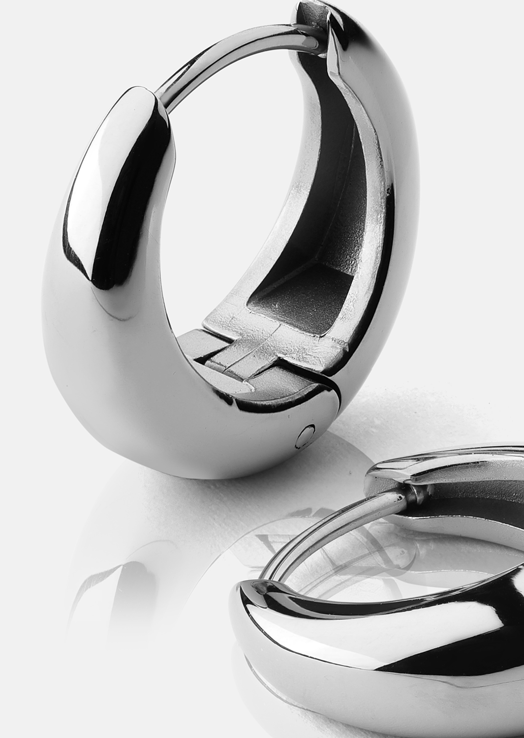 Korvakorut Bold mini – Hopeoitut