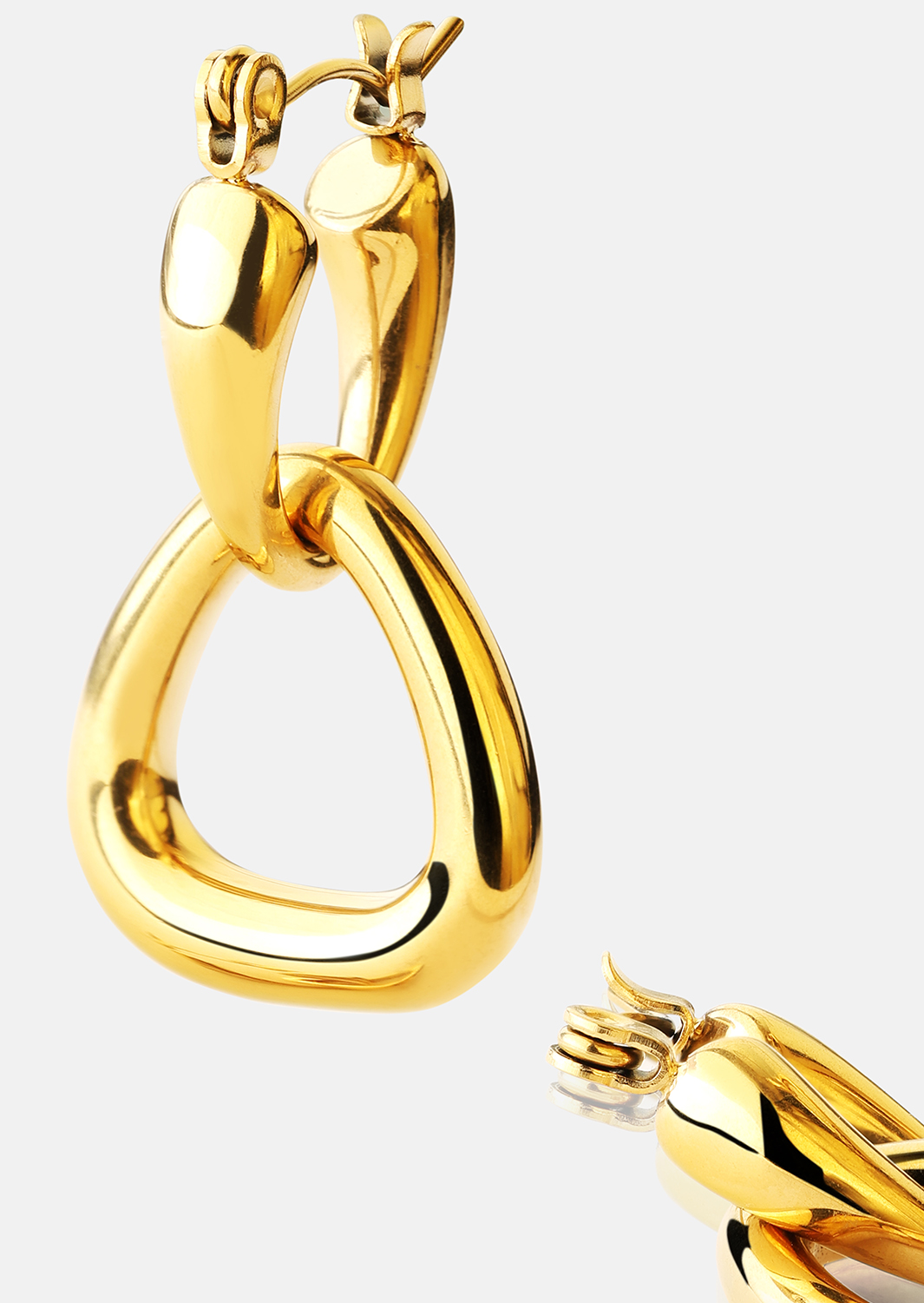 Korvakorut Elegant Drop – 18k Kullatut
