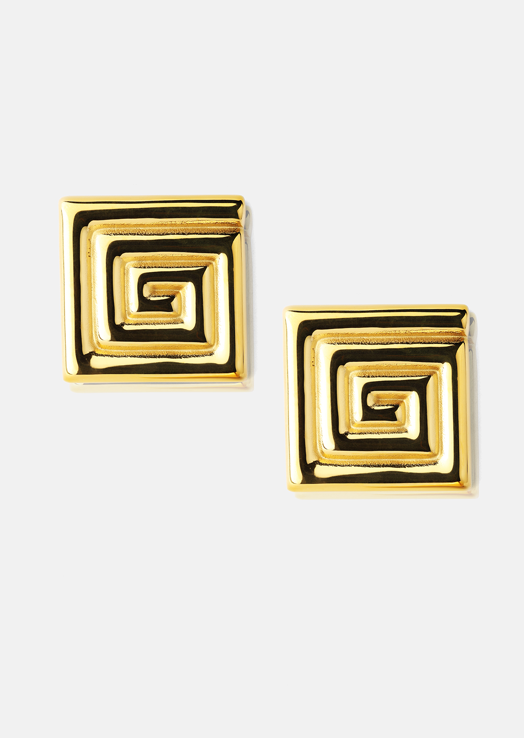 Korvakoru Geometric Glow - 18k Kullattu