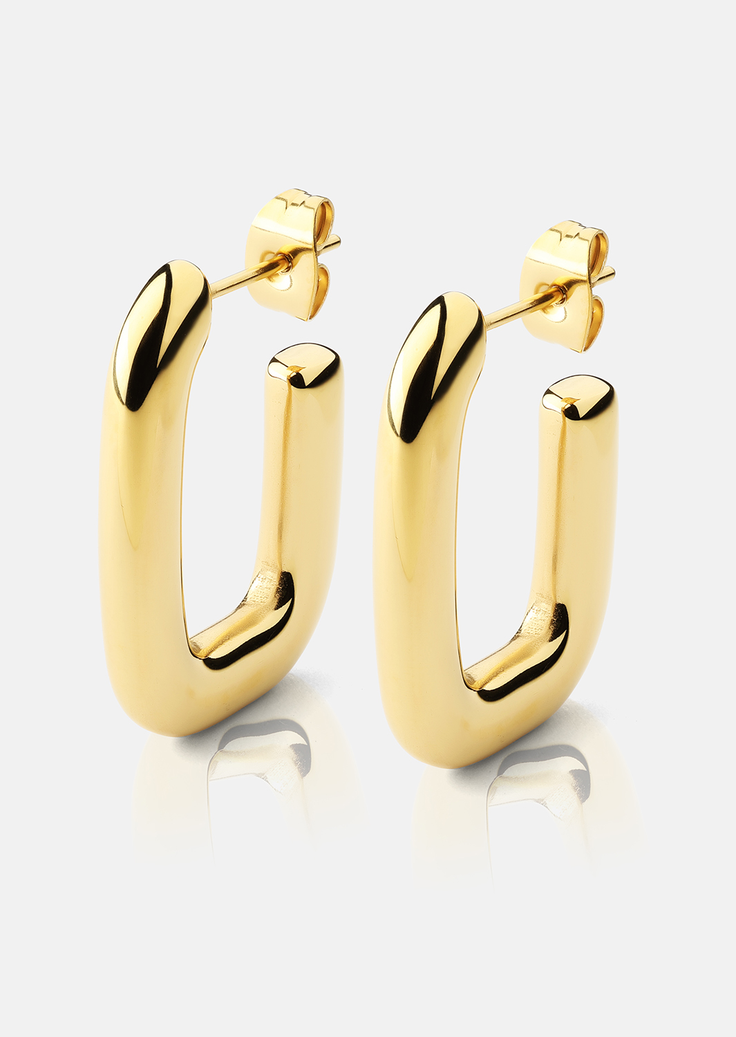 Korvakoru Golden Flow - 18k Kullattu