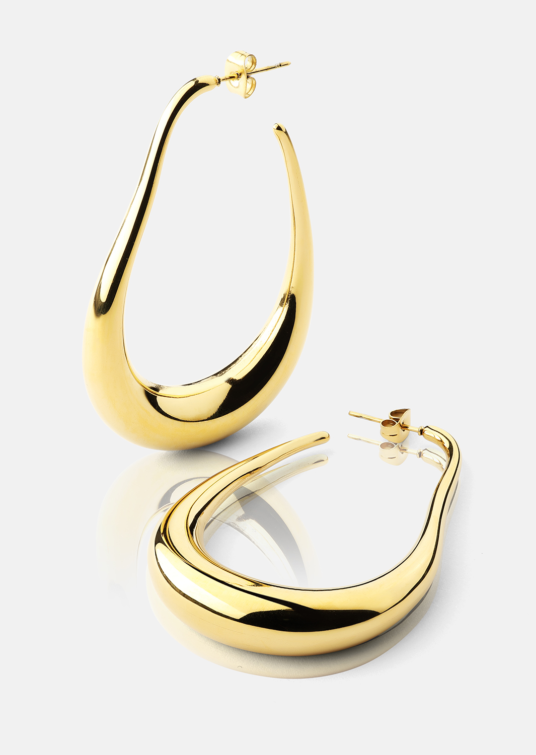 Korvakorut Tear of Gold - 18k Kullatut