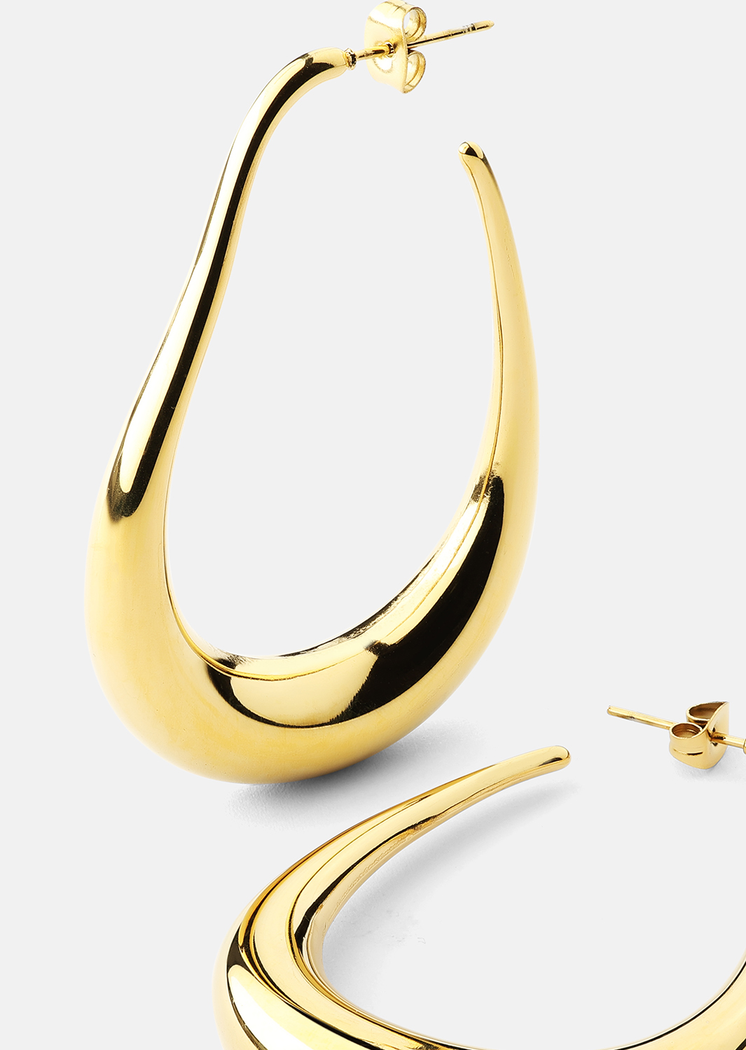 Korvakorut Tear of Gold - 18k Kullatut