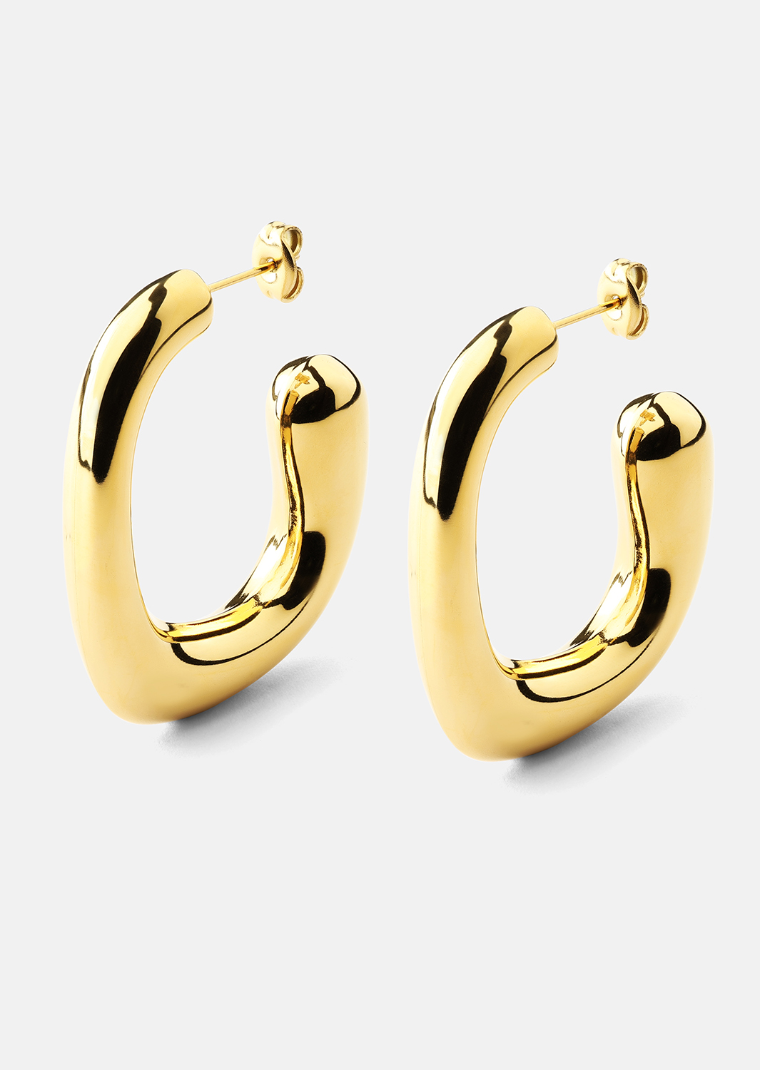 Korvakoru Elegant Curve - 18k Kullattu