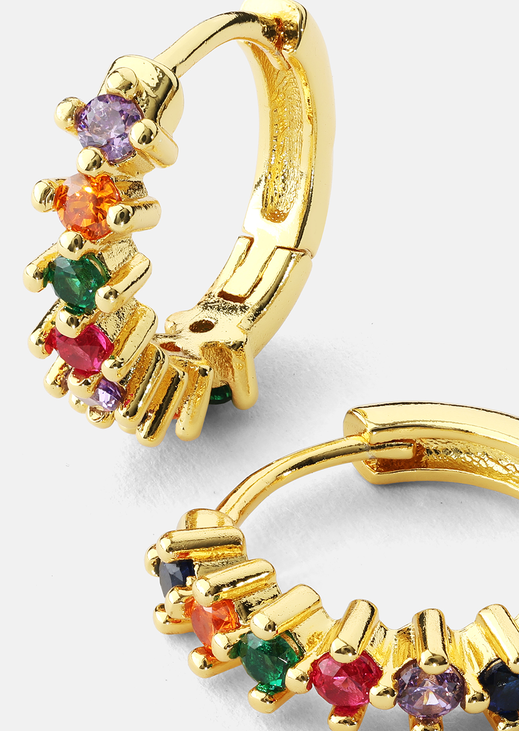 Korvakoru Multicolor Shine- 18k Kullattu