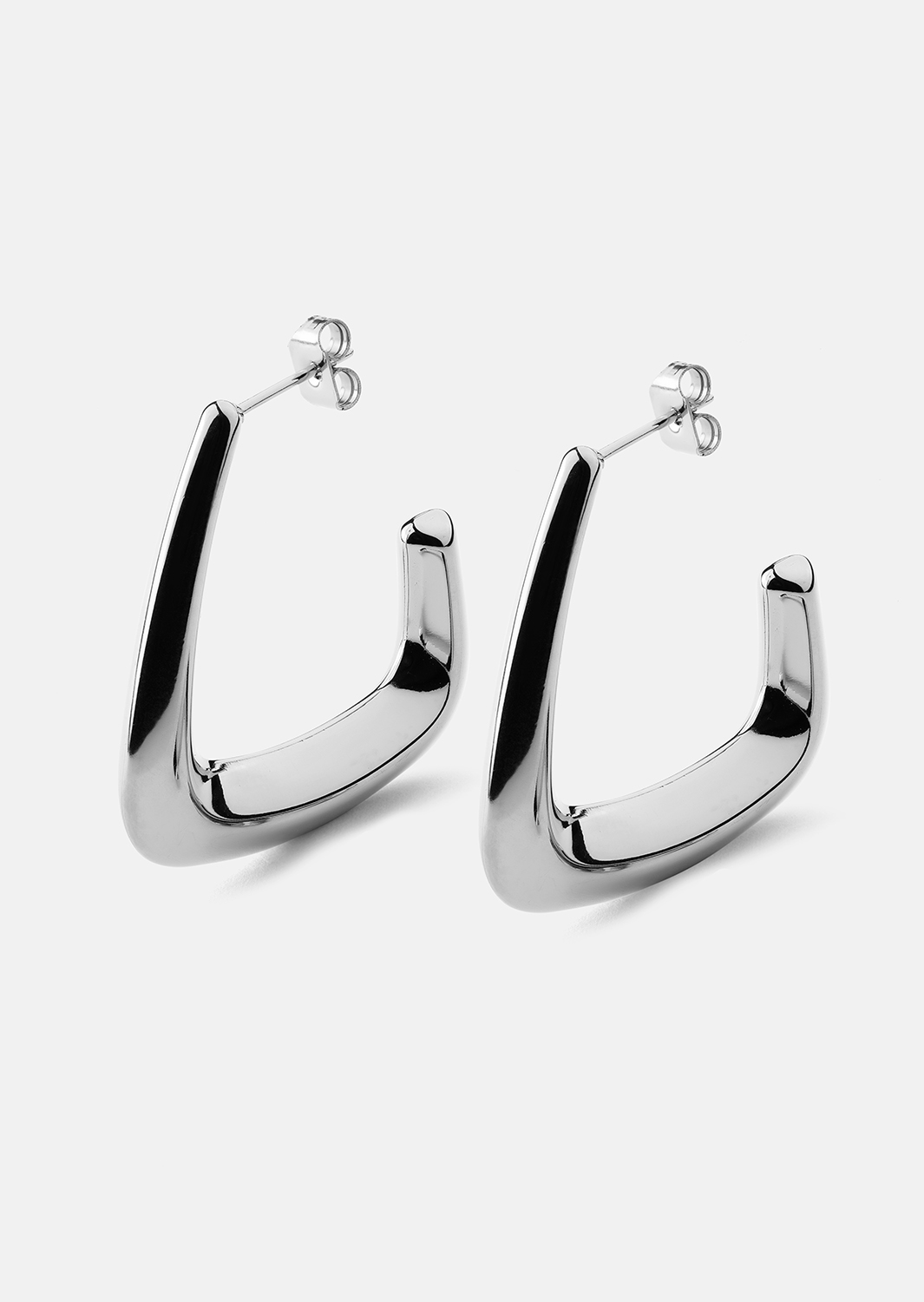 Korvakorut Bold Curve – Hopeoitut