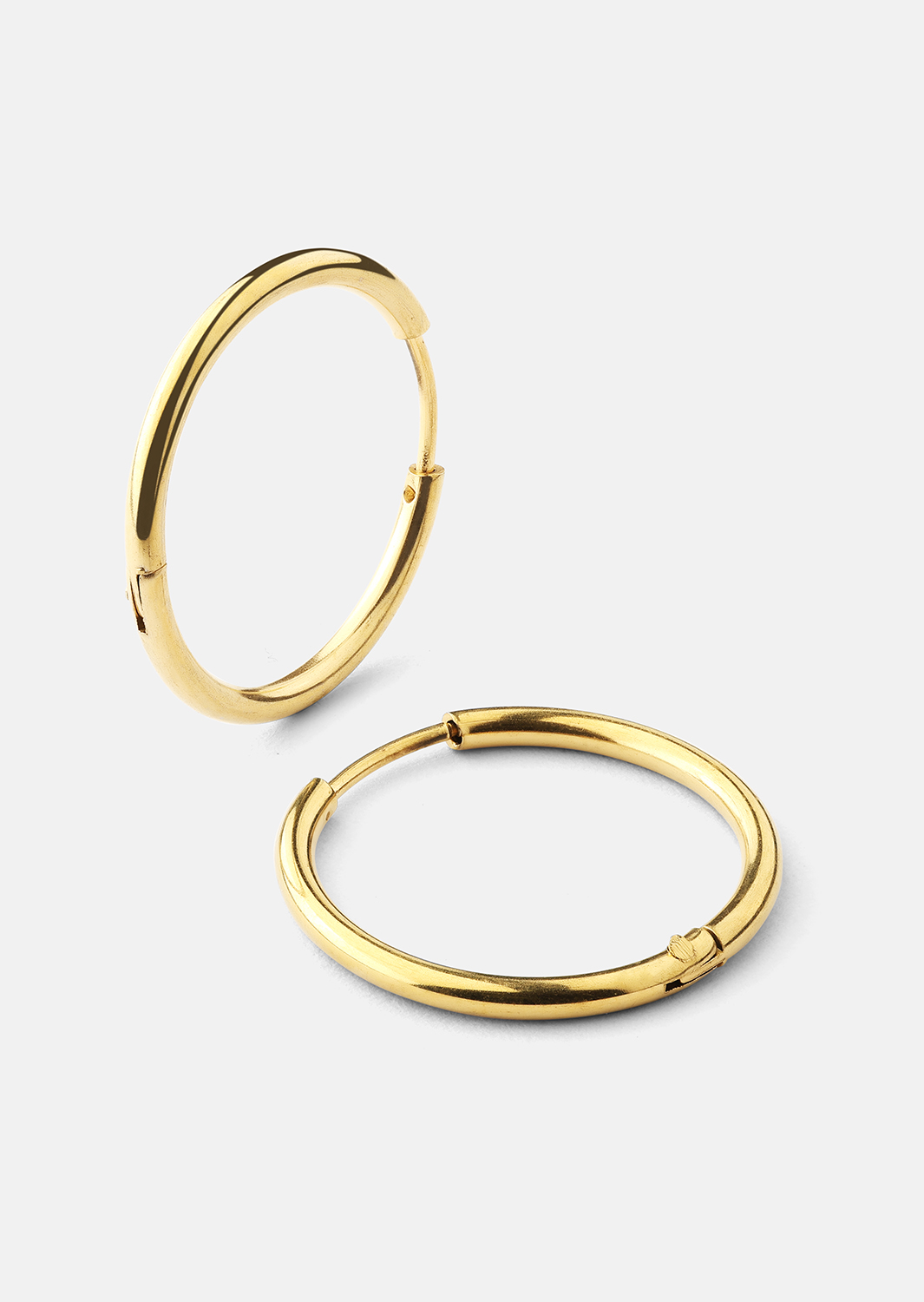 Korvakoru Classic Medium - 18k Kullattu