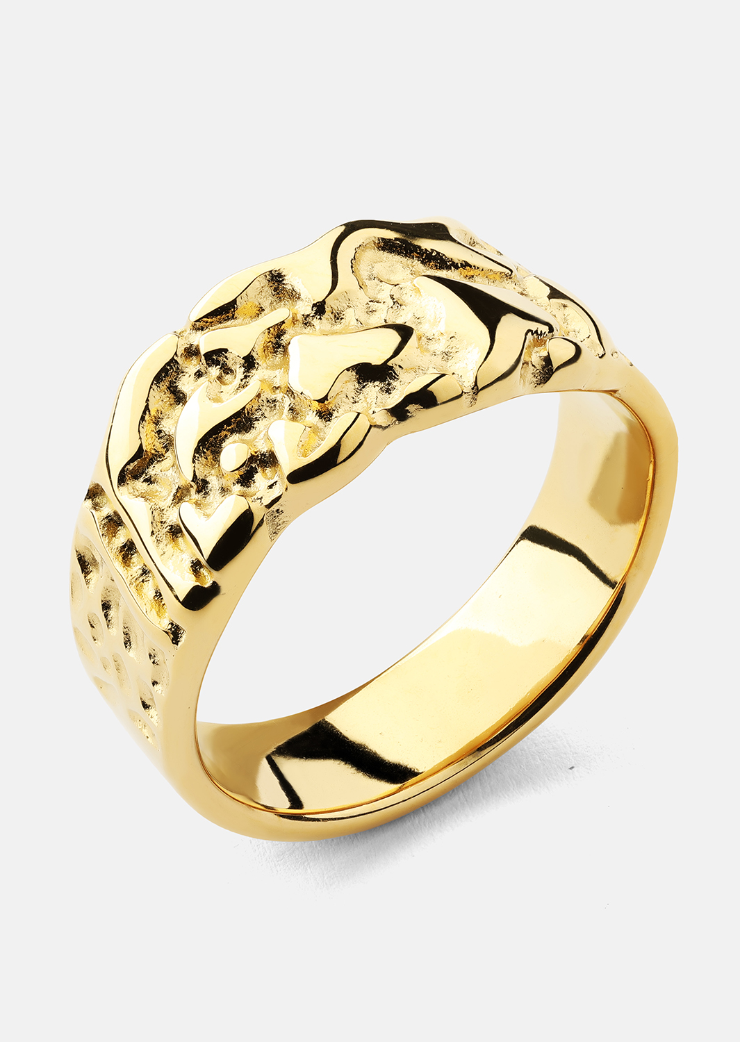 Eterna Sormus - 18k Kullattu