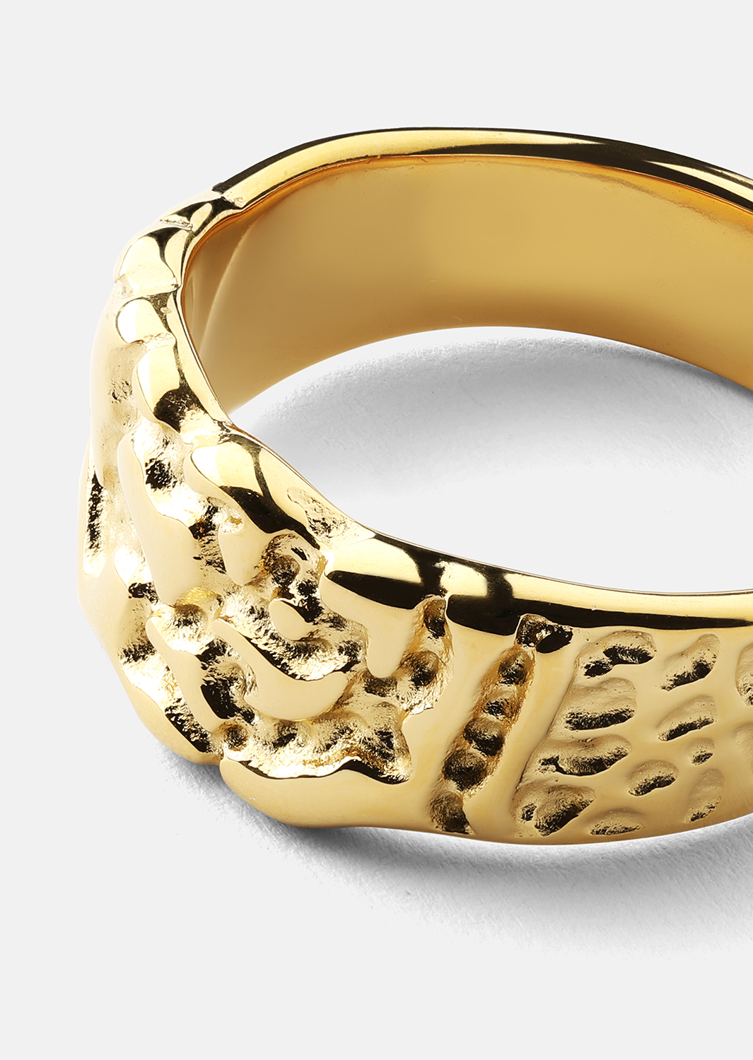 Eterna Sormus - 18k Kullattu