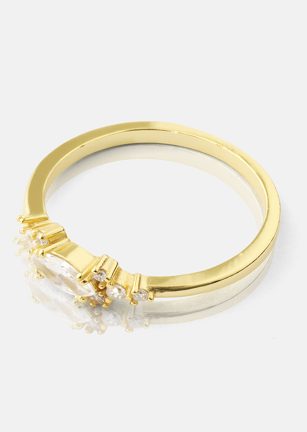 Elysia Sormus - 18k Kullattu
