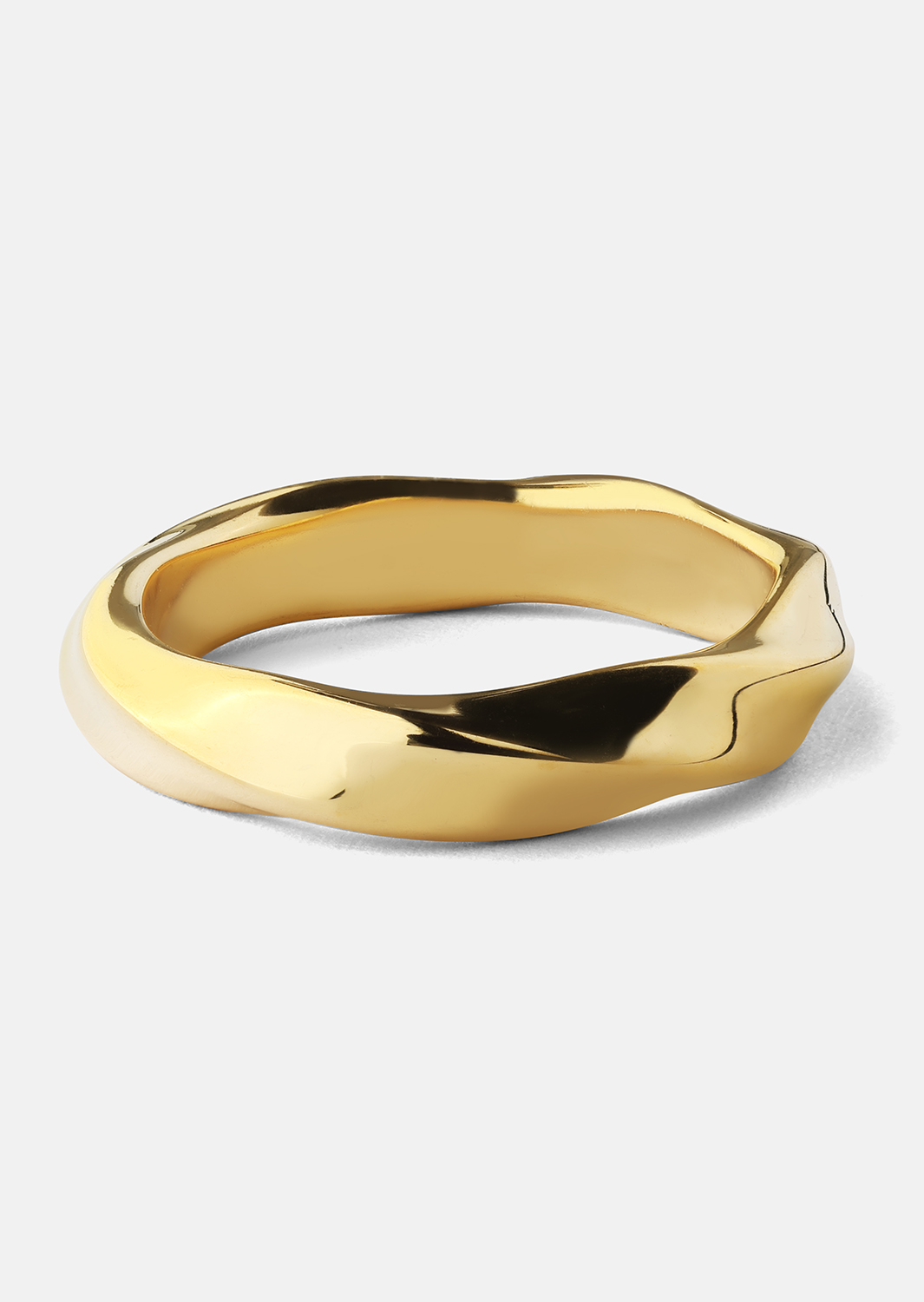 Sormus Swirl - 18k kultapäällysteinen