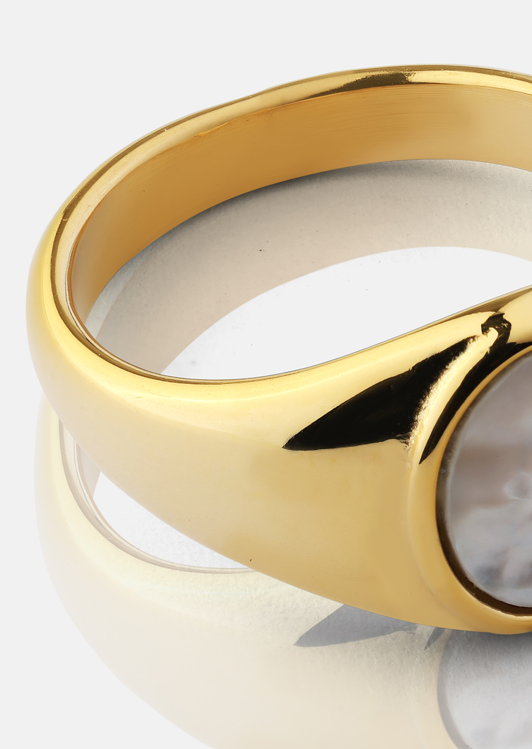 Sormus Isolde - 18k Kullattu