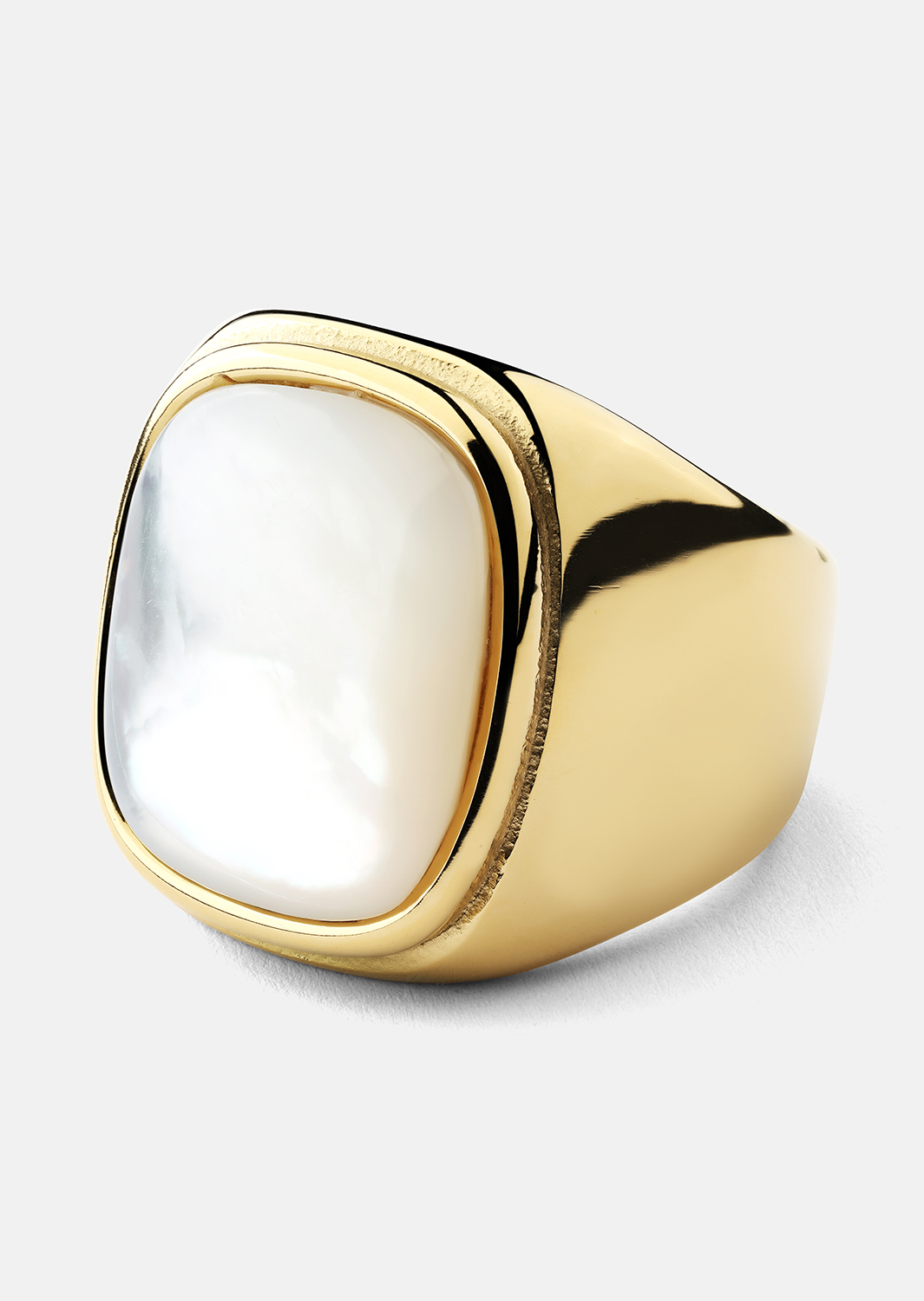 Sormus Blanche - 18k kultapäällysteinen