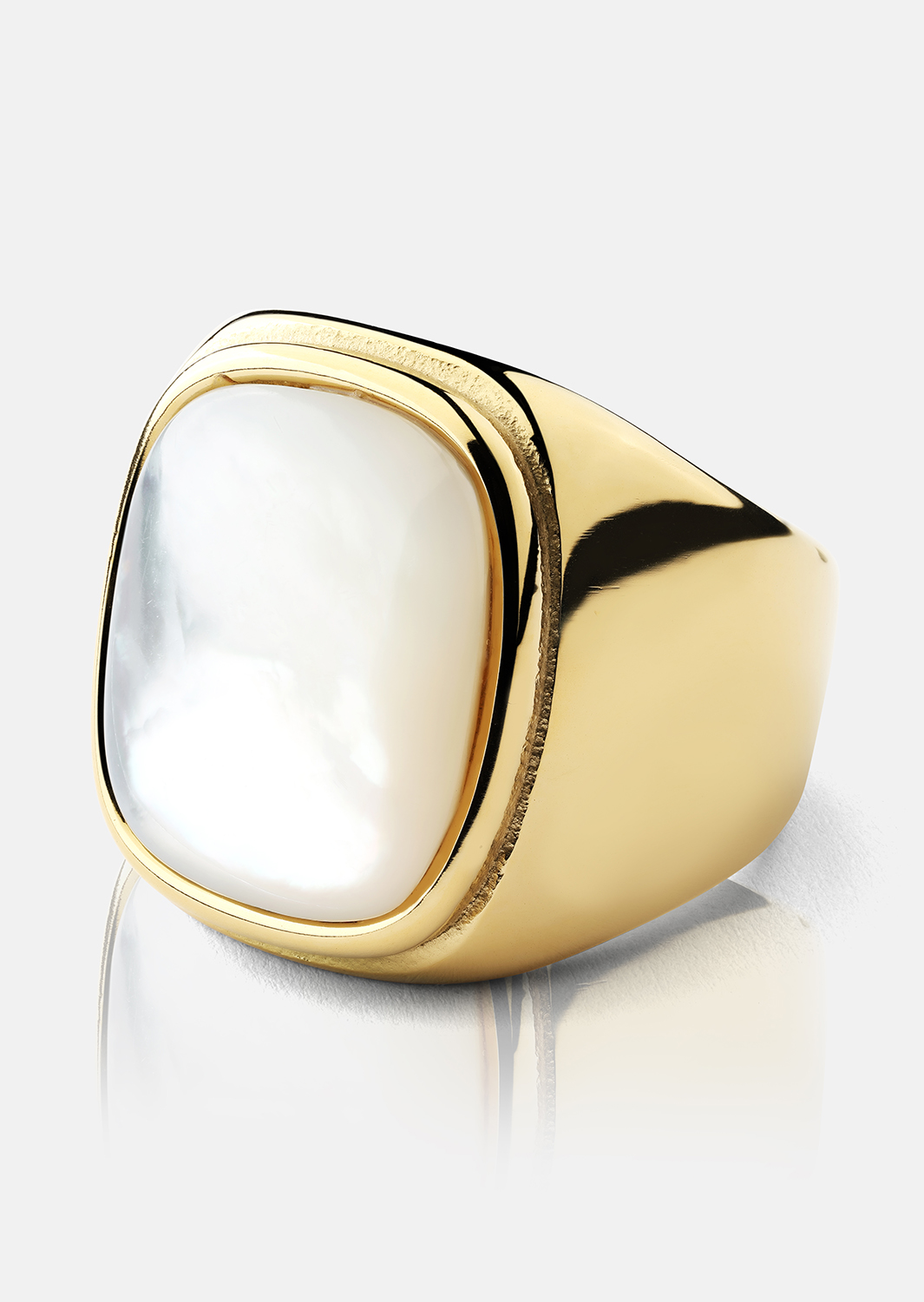 Sormus Blanche - 18k kultapäällysteinen