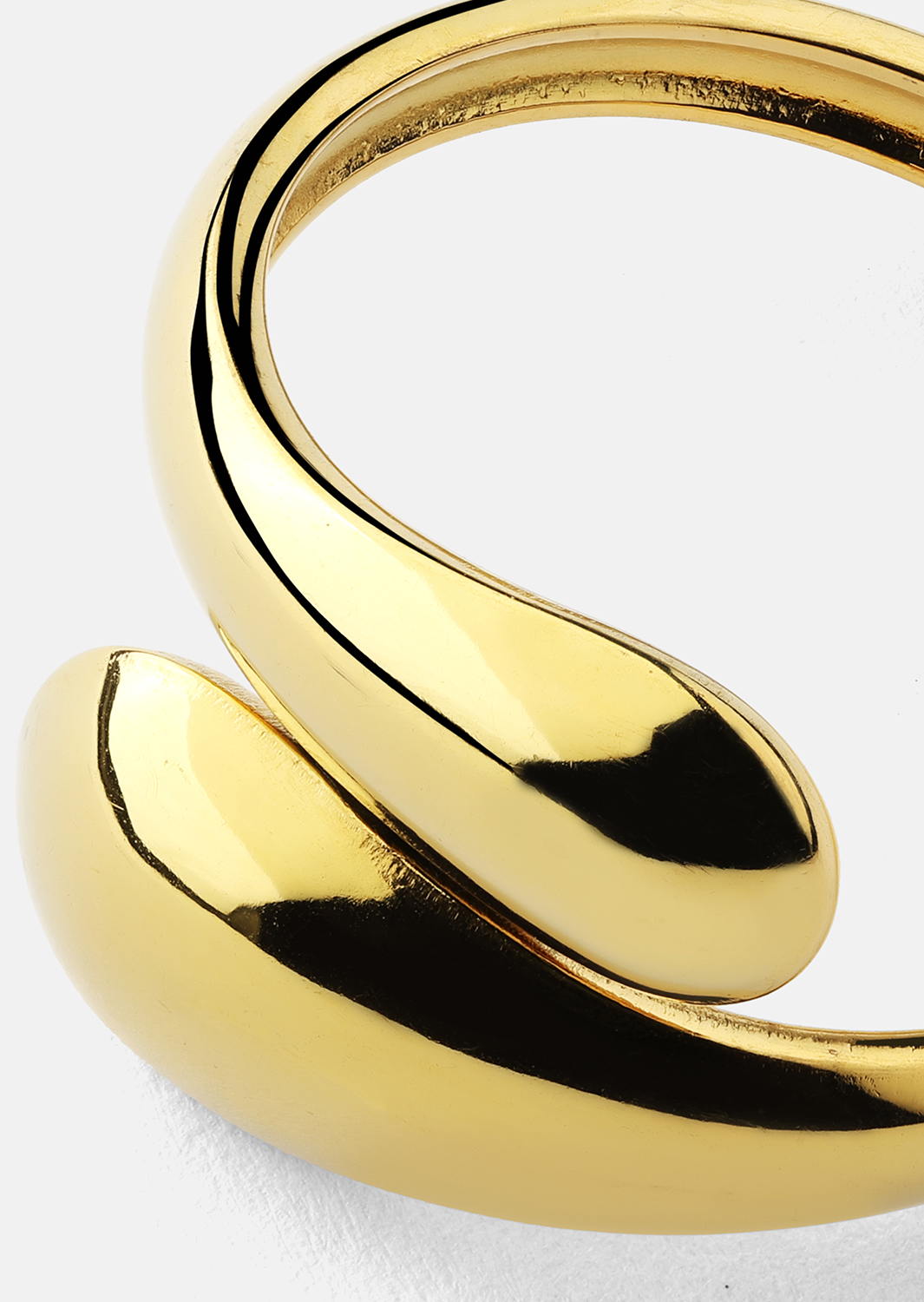 Sormus Bold Drops - 18k kultapäällysteinen