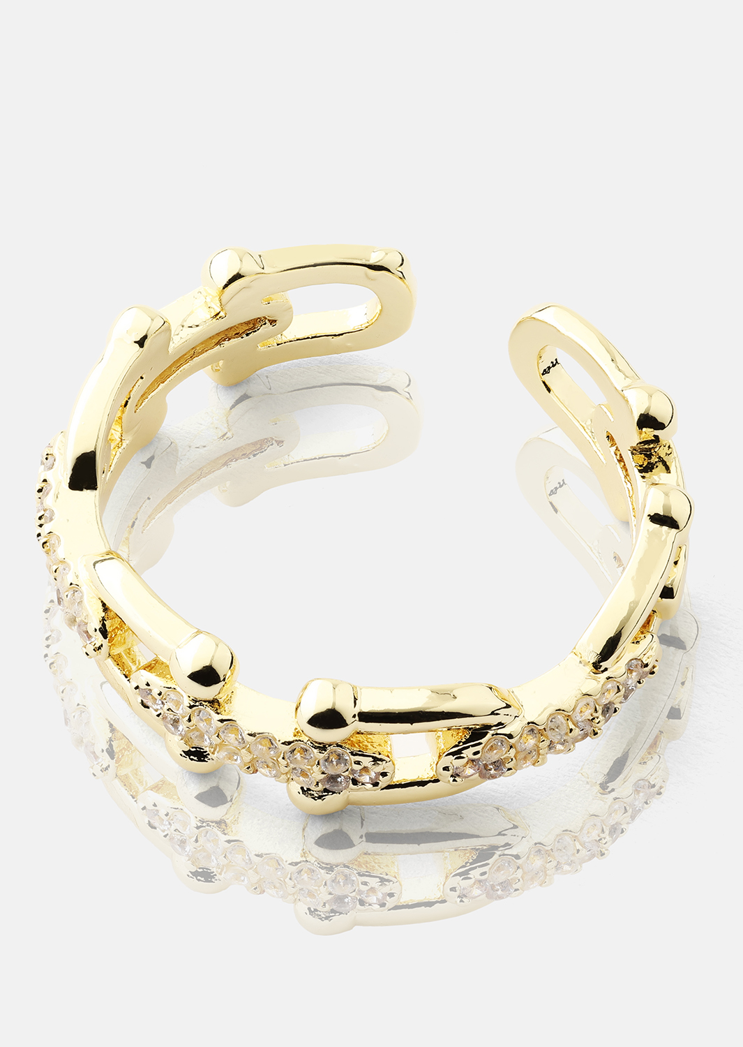 Sormus Link Luxe - 18k Kullattu