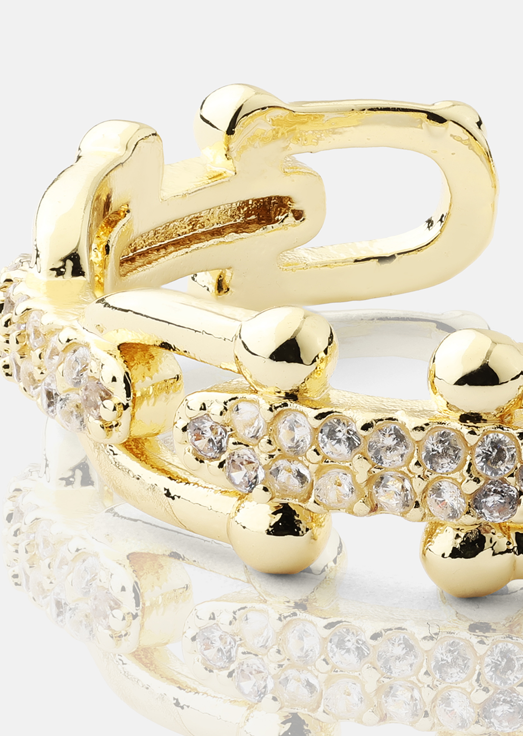 Sormus Link Luxe - 18k Kullattu