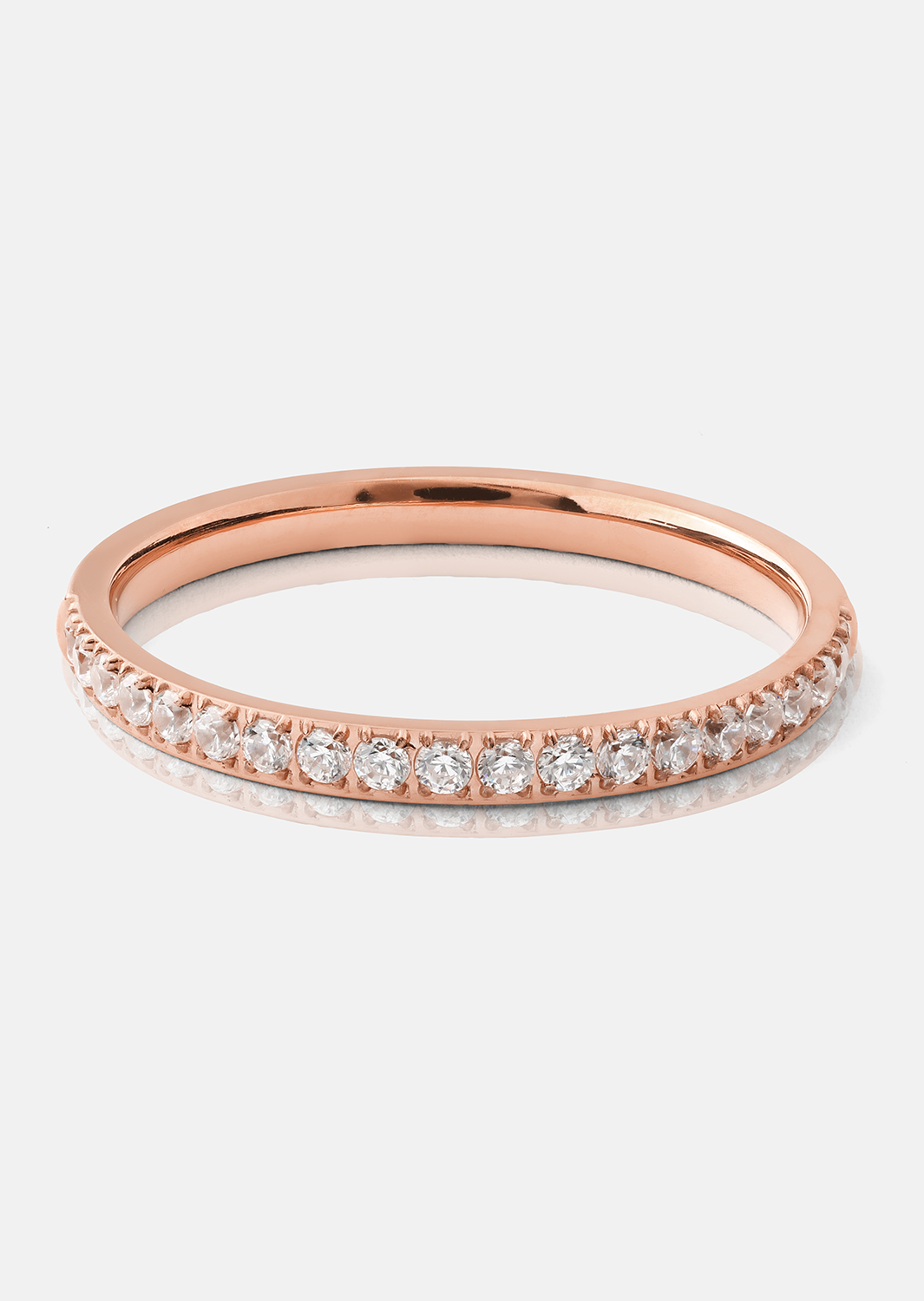 Sormus Gloomy - 18k Rose Kullattu