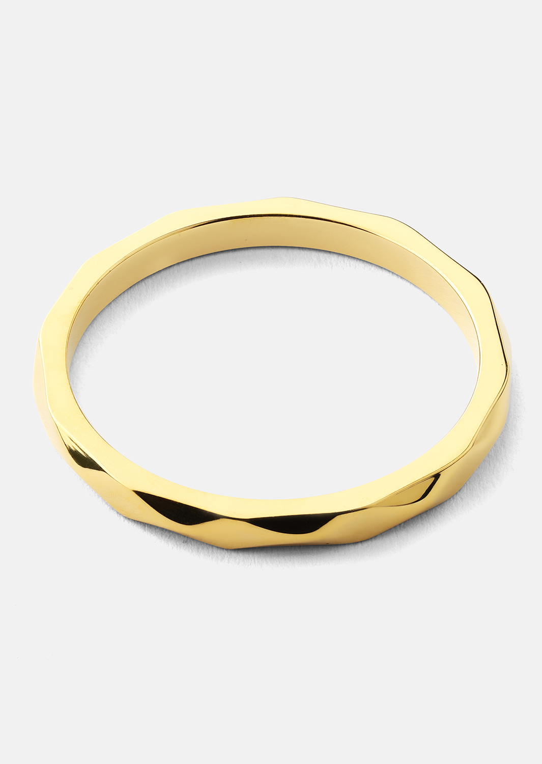 Sormus Facet Gleam - 18k Kullattu